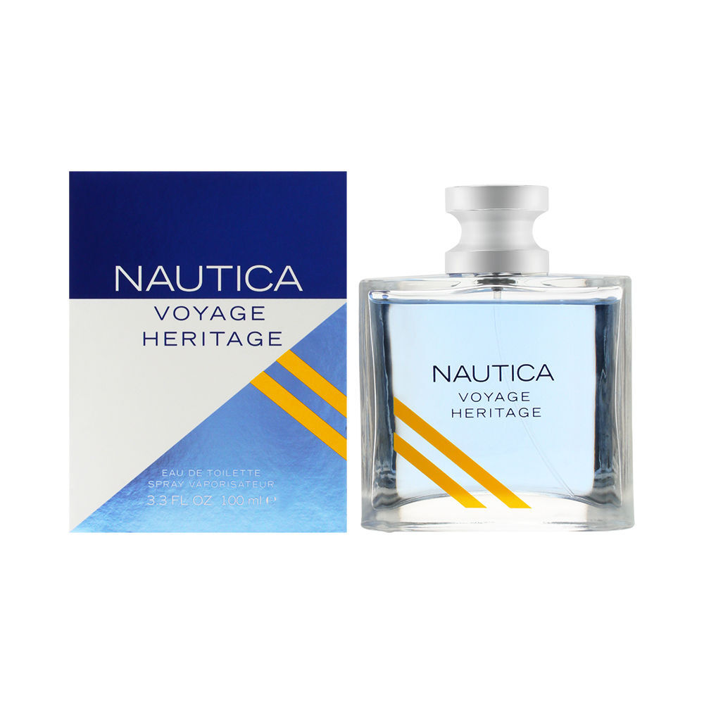 Nautica Voyage Heritage Cologne for Men 3.4 oz Eau de Toilette Spray Brand New