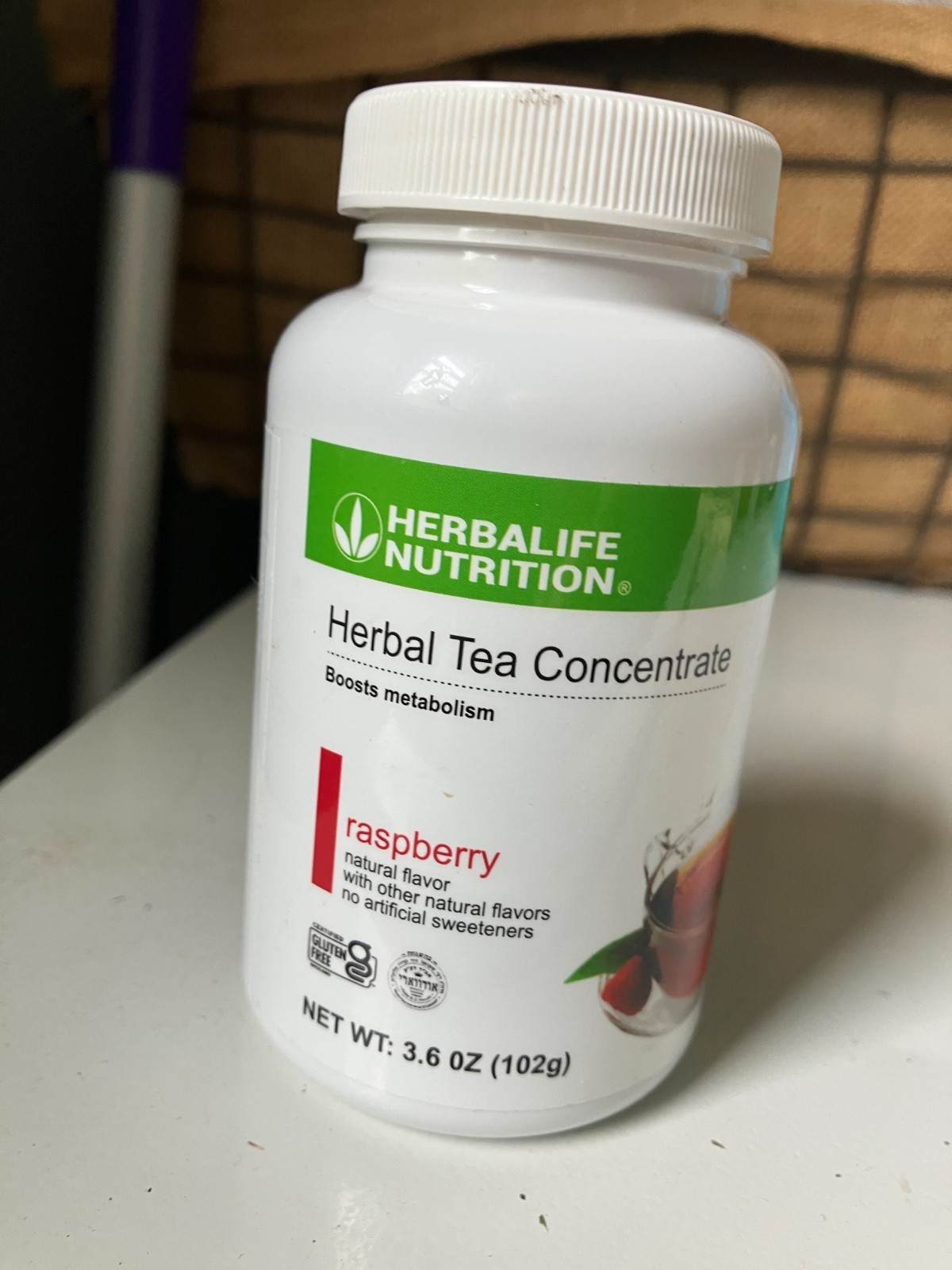 herbalife herbal tea concentrate raspberry 3.6 oz