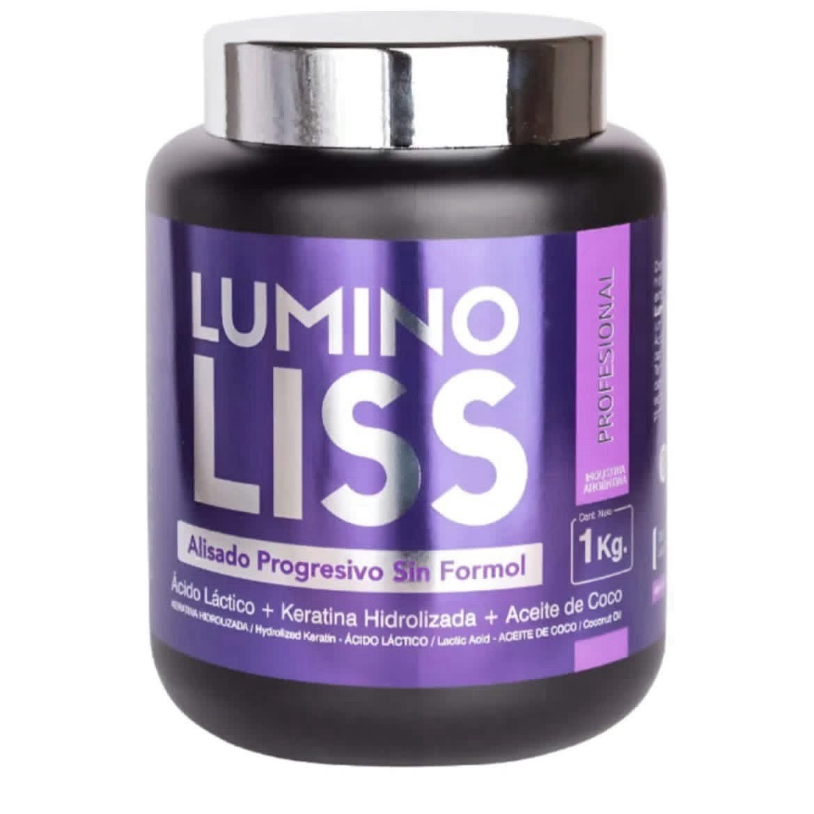 Lumino Liss Hair Straightening Treatment Professional Anti-Frizz De 1 Kilo