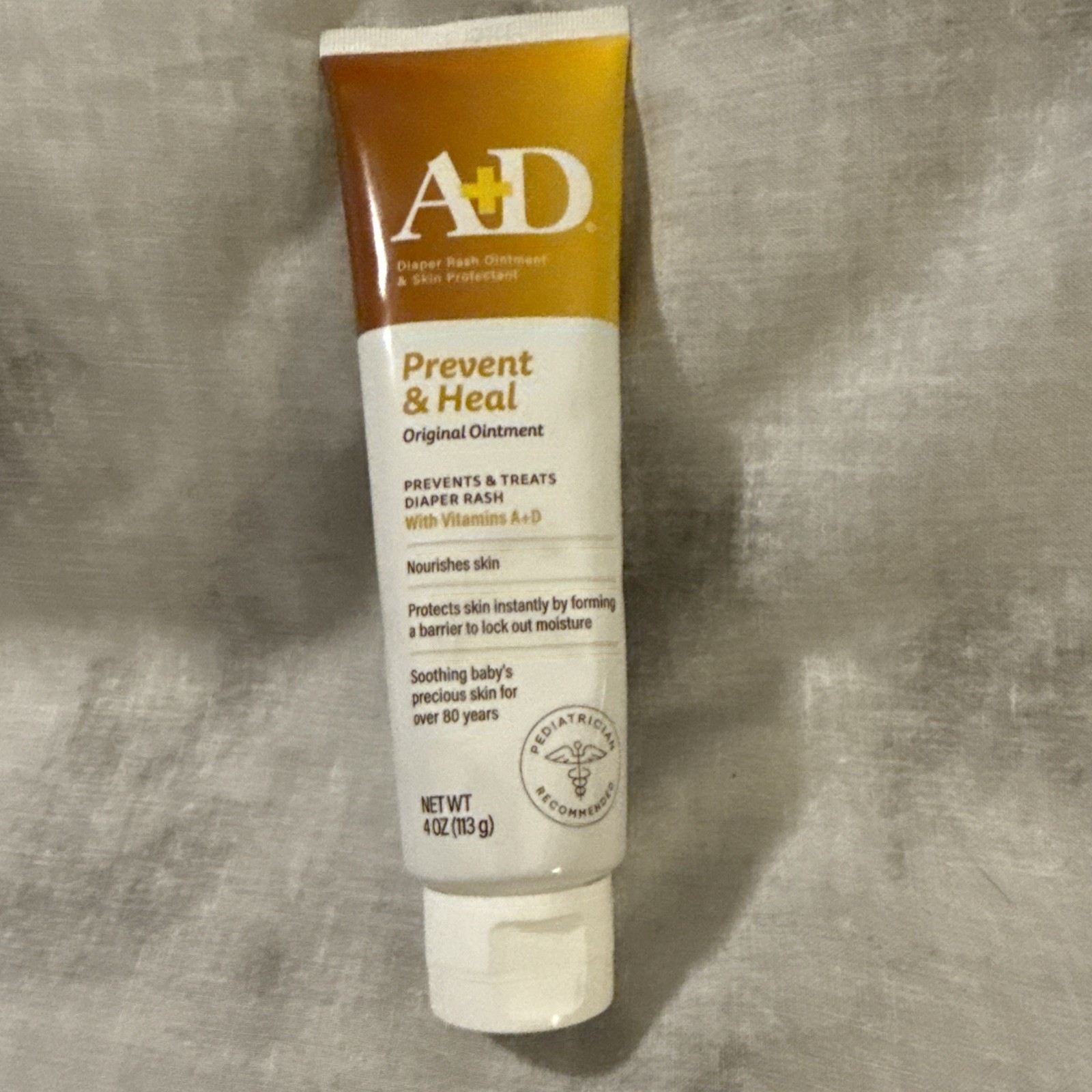 A+D Prevent & Heal Original Ointment Diaper Rash Cream 4oz Sealed