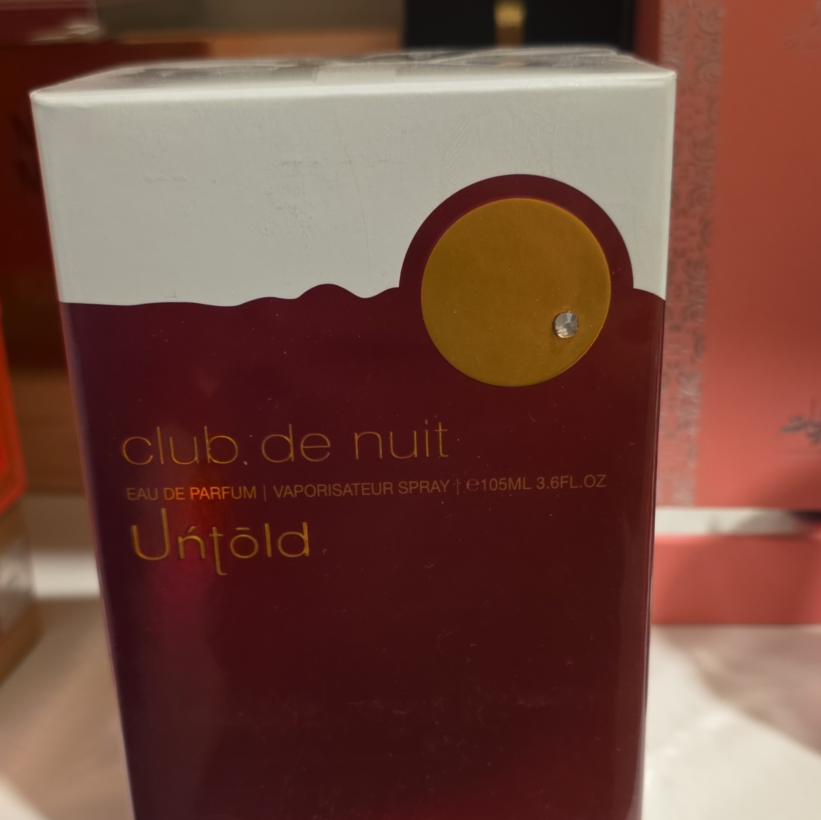 Armaf Club de Nuit Untold Eau de Parfum Spray, 3.6 fl oz Regular Size