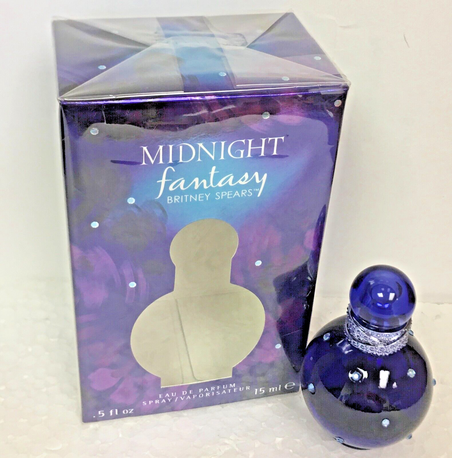 Midnight Fantasy By Britney Spears 0.5oz/15ml EDP SP New Box