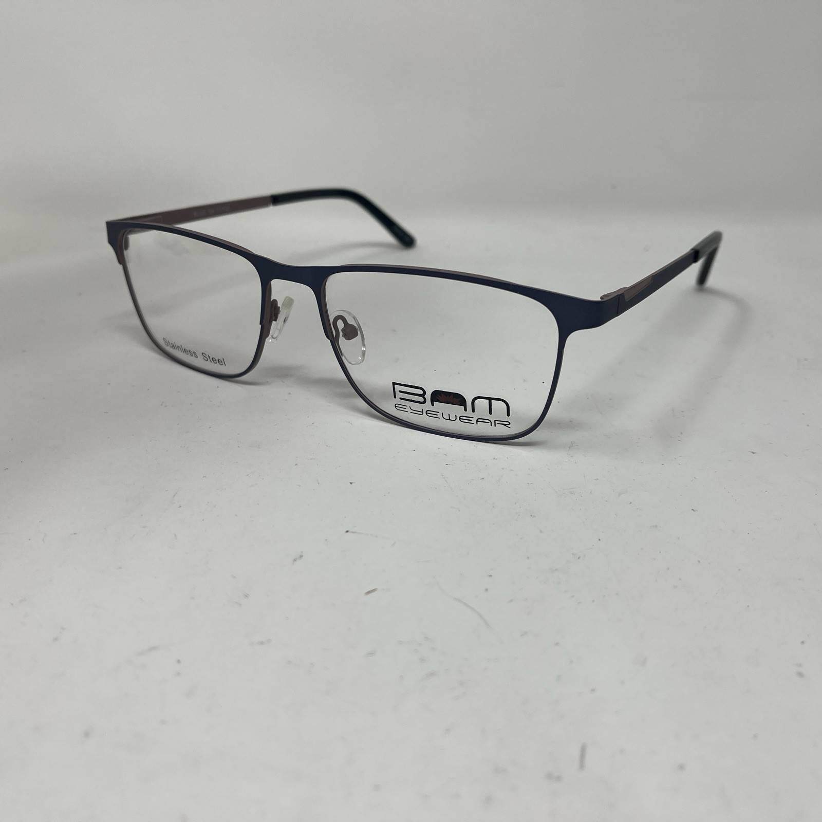 BAM EYEWEAR 519 Blue 58-17-150 Flex Hinge Eyeglasses MY48