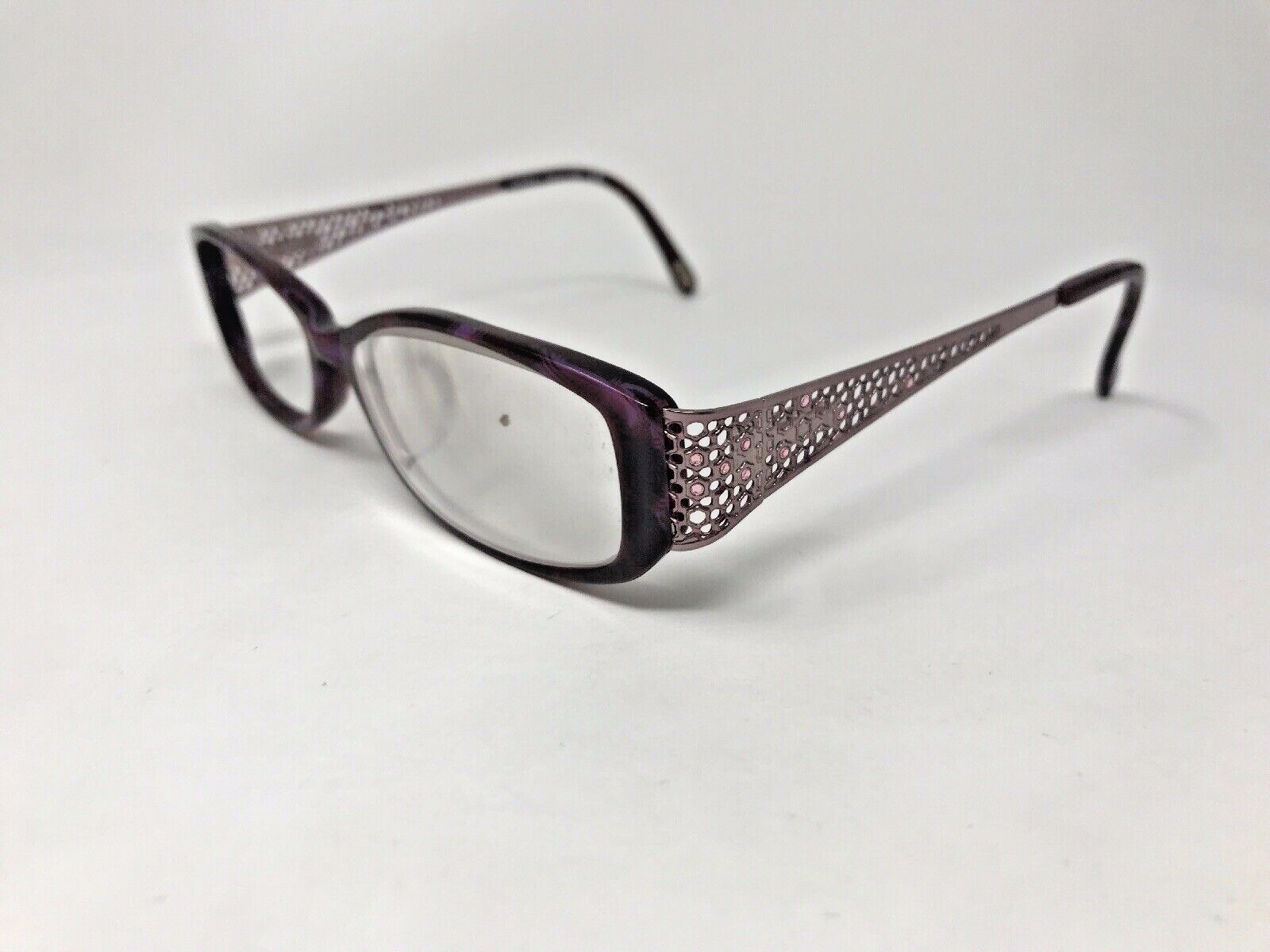 SAILO EMOZIONI 4038 Eyeglasses Frame Italy Petite 52-15-130 Burgundy Marble D312
