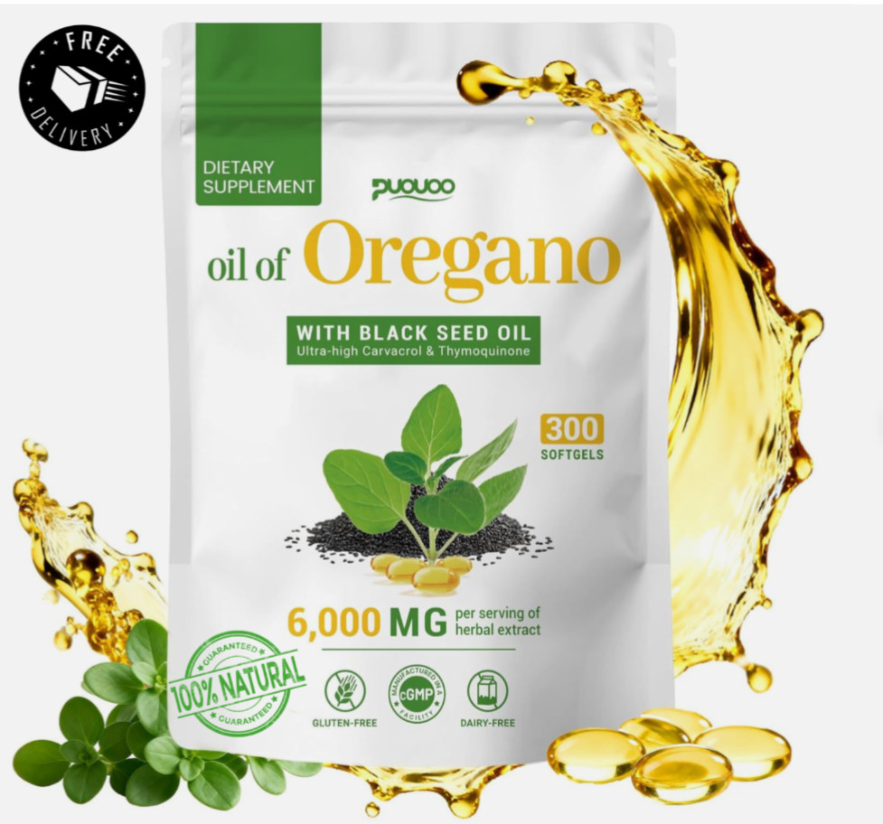 Resilia Oil Of Oregano With Black Seed Oil 6,000MG 300 Softgels (Fast Delivery)