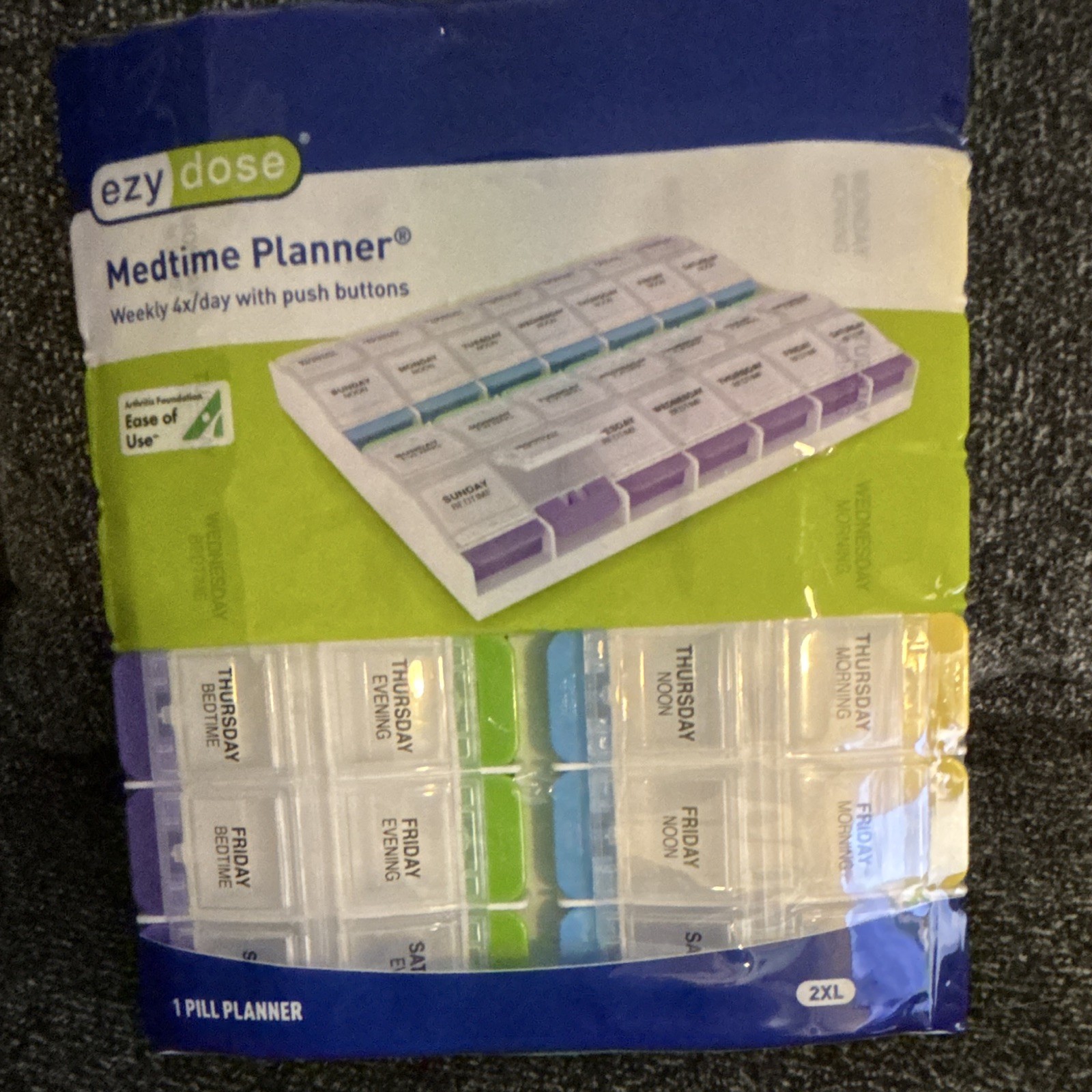 Ezy Dose Medtime Planner 7-Day 4x/Day Pill organizer