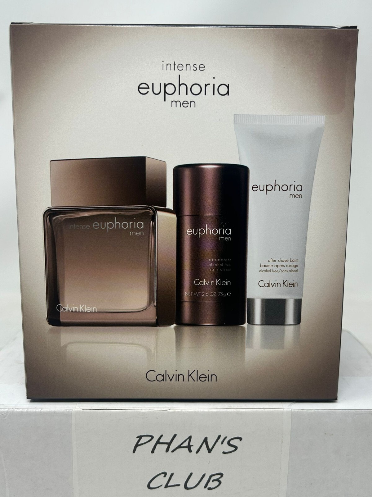 Calvin Klein Euphoria Intense Men’s 3-piece Fragrance Set