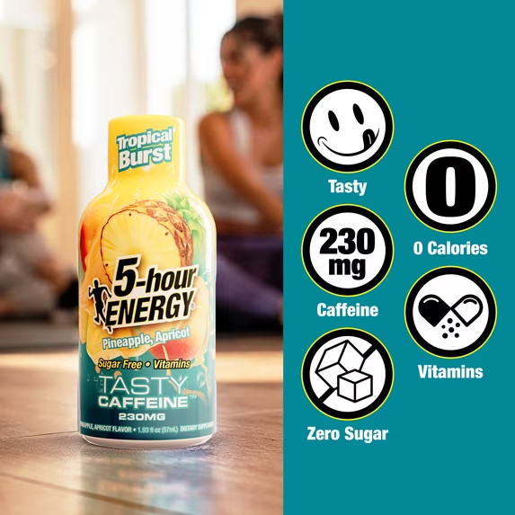 5-hour ENERGY Shot, Extra Strength, Tropical Burst, 30 Count