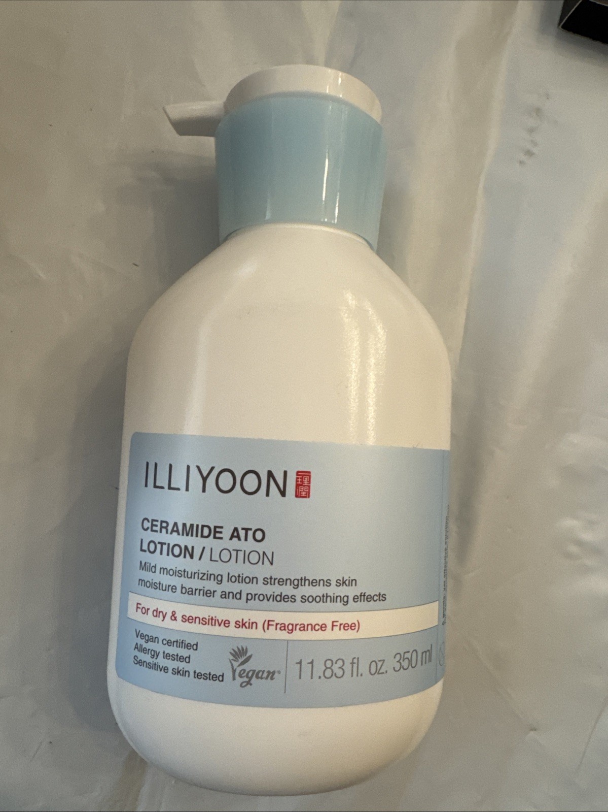 Illiyoon Ceramide Ato Lotion 350ml 11.83 Oz Exp 2/28