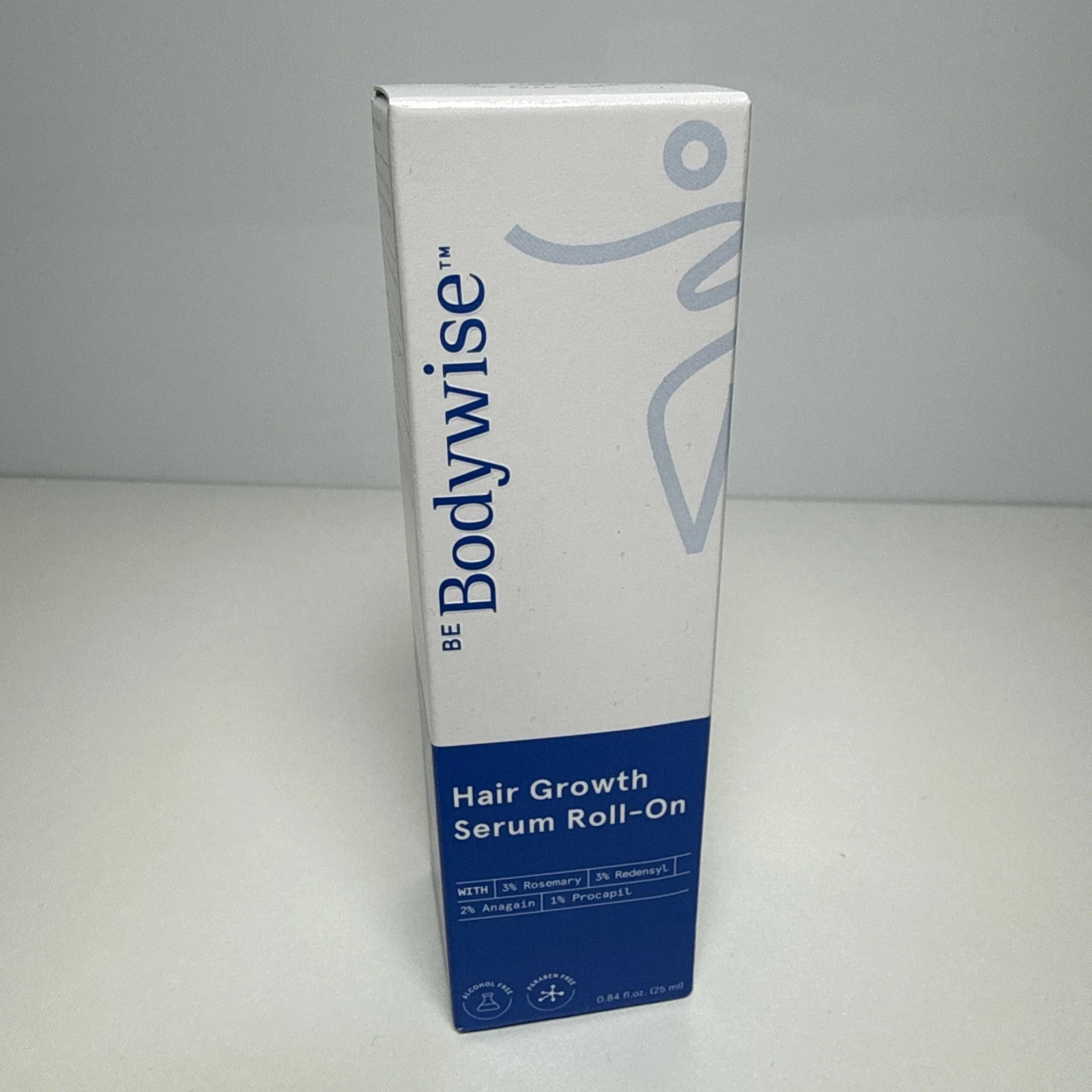 Be Bodywise Hair Growth Serum Roll On – 3% Rosemary, 3% Redensyl & 2% – 25ml**