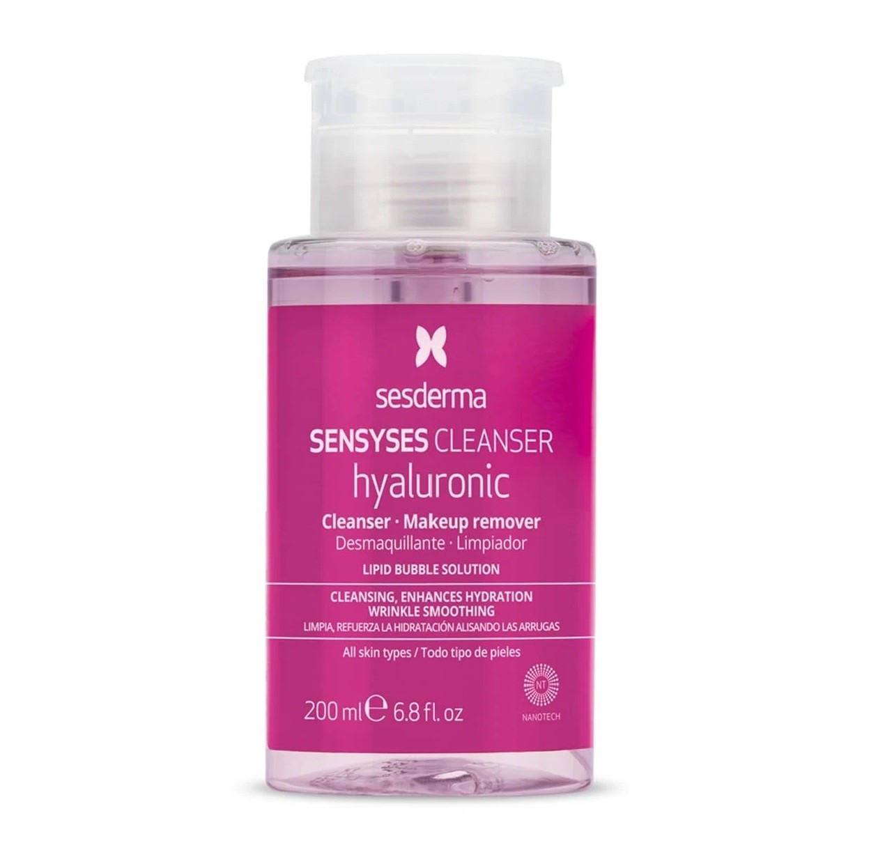Sesderma Sensyses Cleanser – Makeup Remover Hyaluronic 200ml / 6.8oz EXP 03/2030