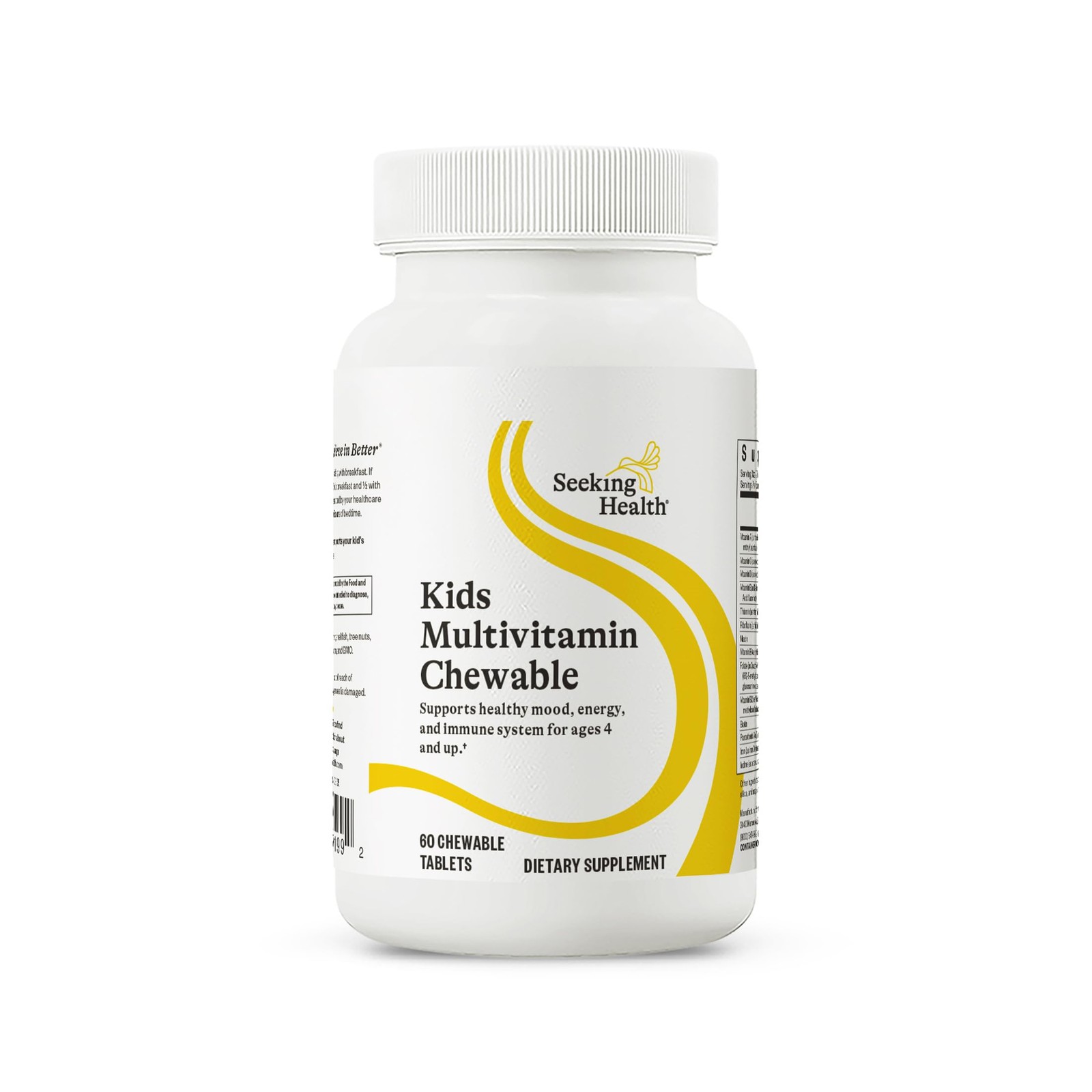 Seeking Health Kids Multivitamin Chewable, Formulated for Children’s Health, …