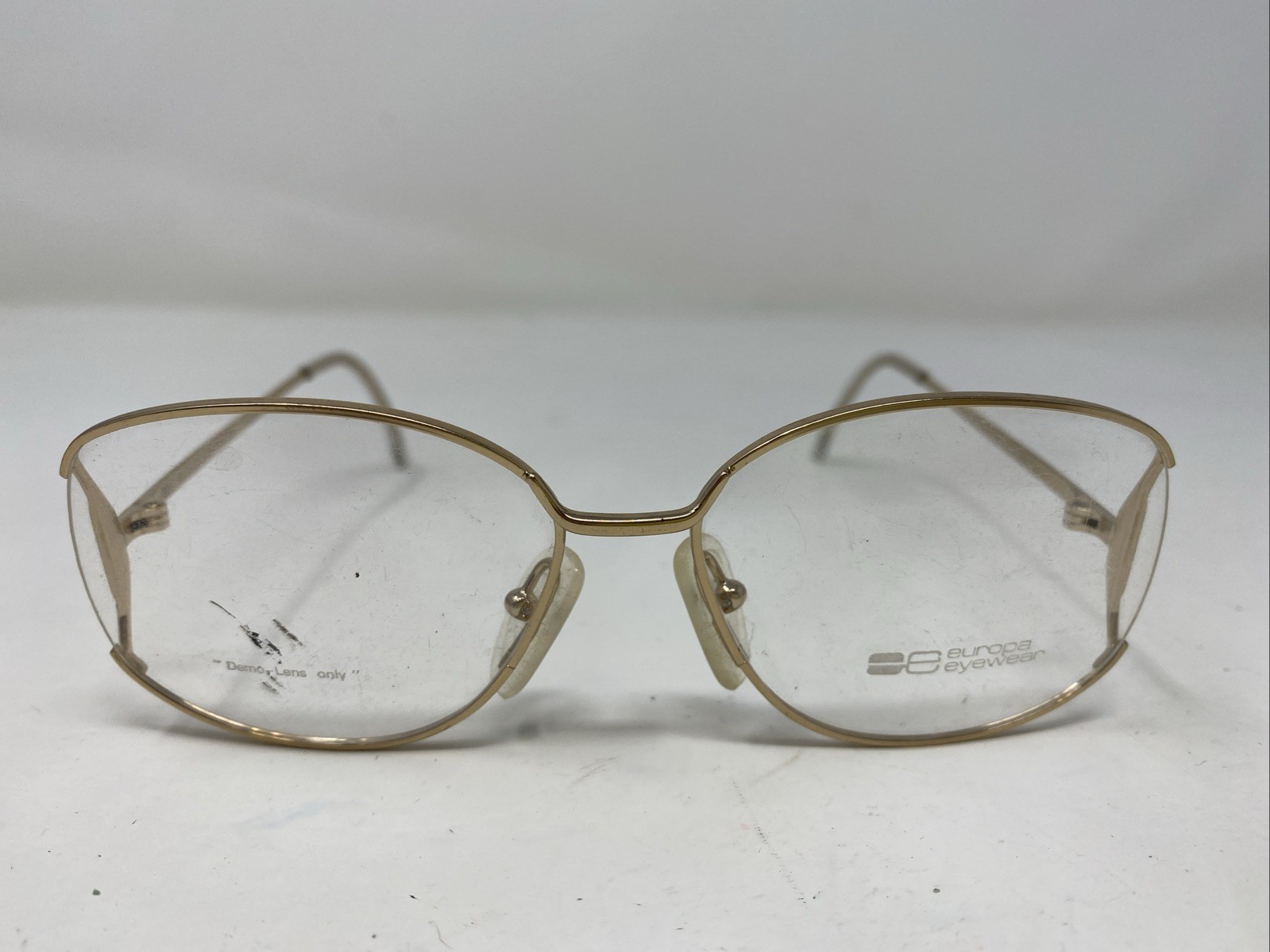 Europa Eyewear Italy ANGELA 01 52-18-135 Gold Full Rim Eyeglasses Frame SR97
