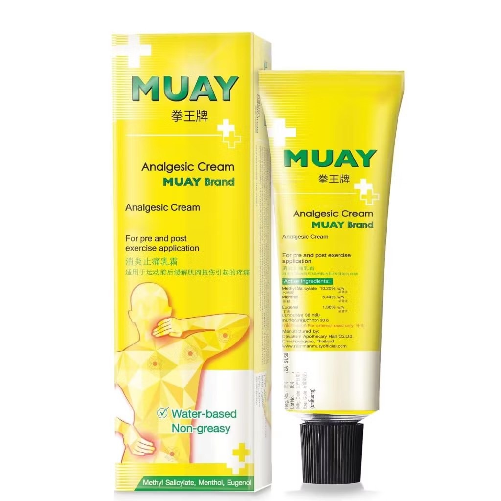 3x Namman Muay Thai Boxing Cream 100g Liniment Warm Massage Oitment Original