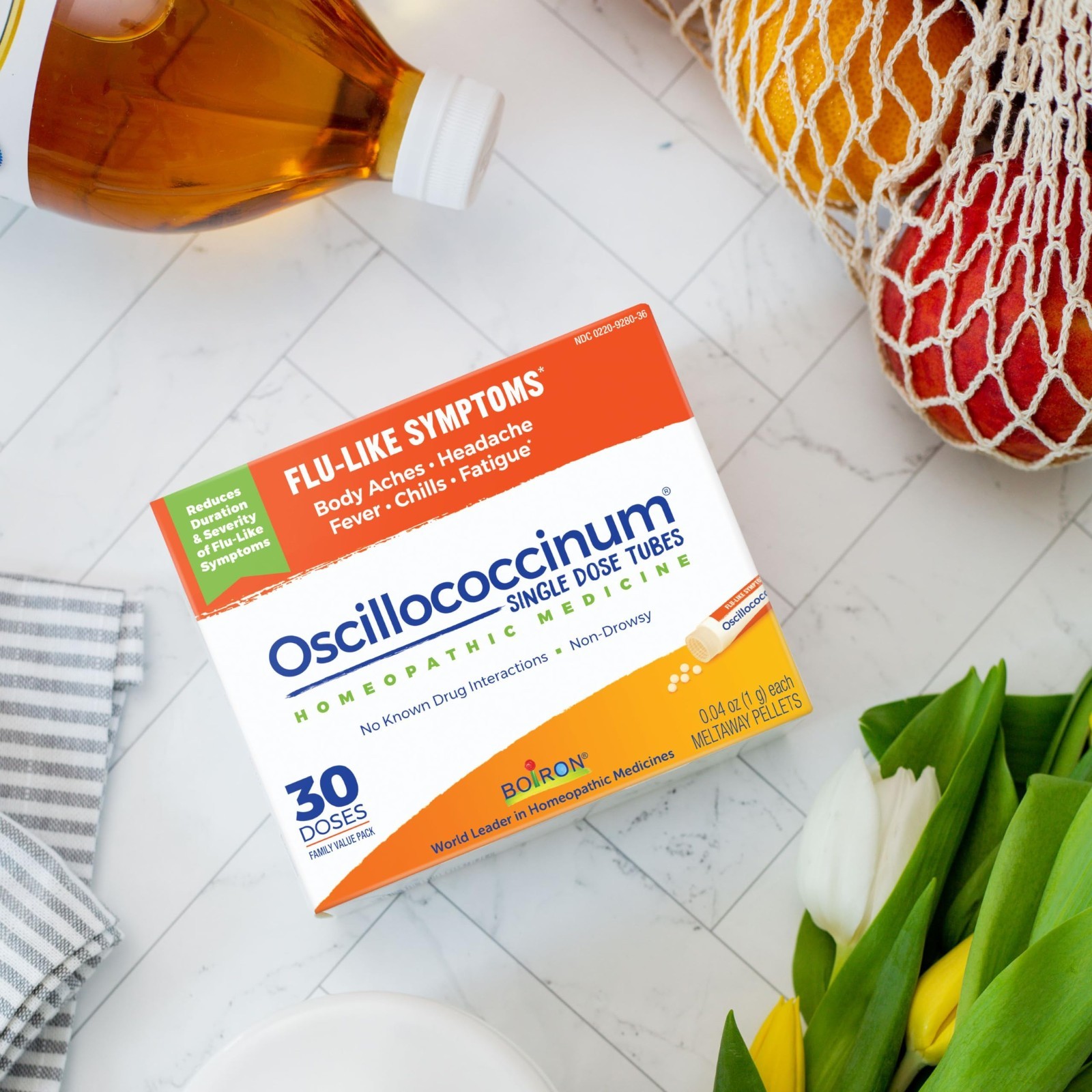 Flu Relief Homeopathic Remedy – Oscillococcinum for Body Aches, Fever & Fatigue