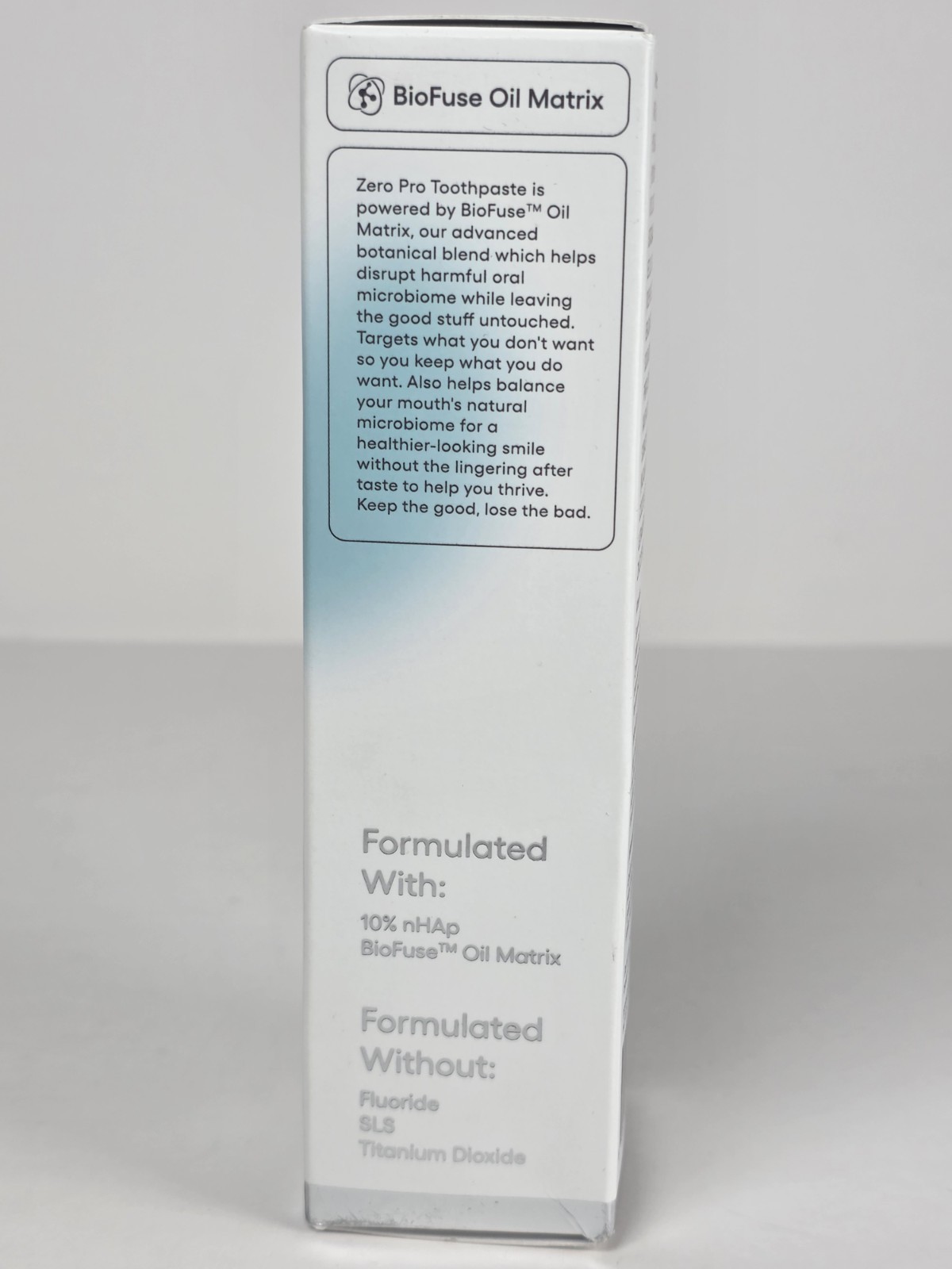 Zero Pro Premium Toothpaste Soft Mint Flavored