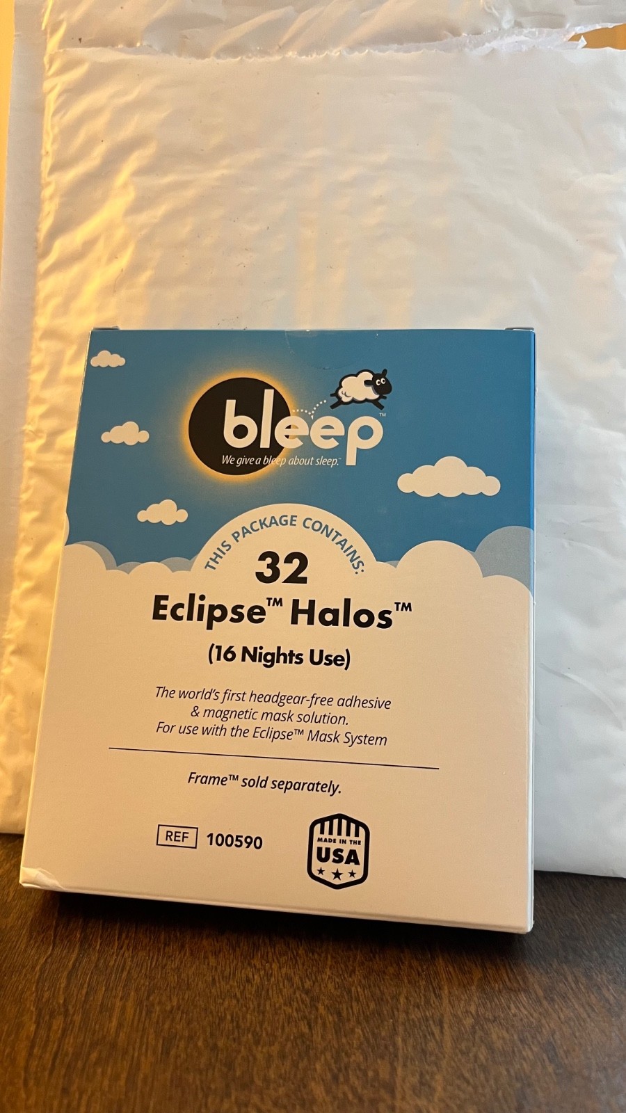 32 Eclipse Halos (16 Nights Use) Eclipse Mask System Bleep LLC