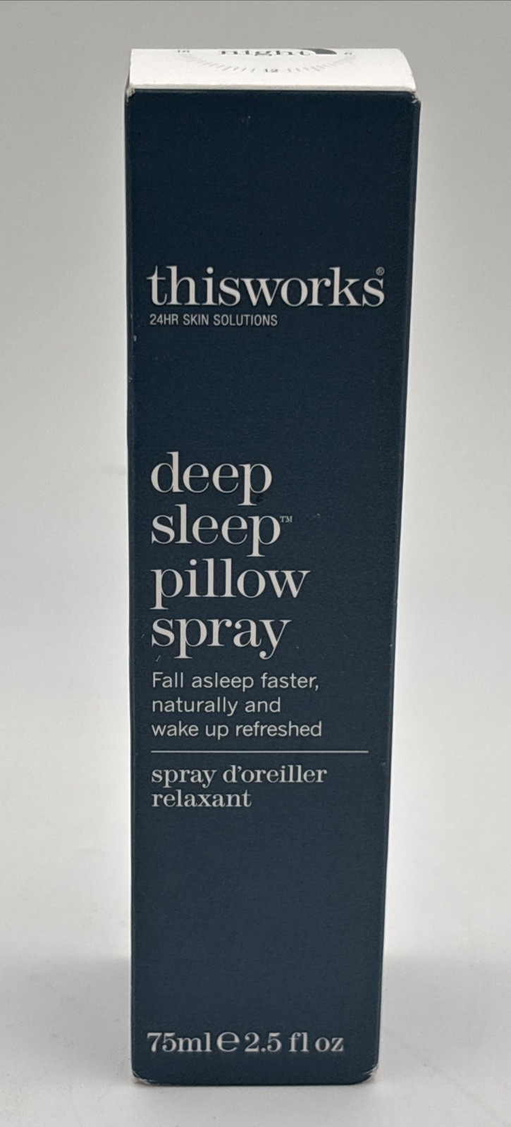 THISWORKS DEEP SLEEP PILLOW SPRAY Natural Sleep Aid Anxiety 2.5fl oz THIS WORKS