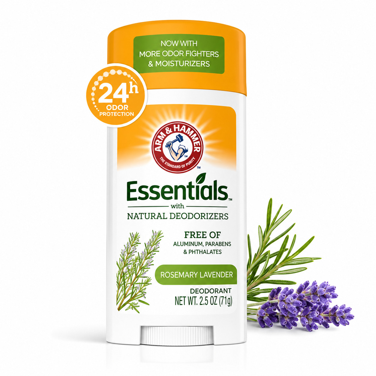 ARM & HAMMER Essentials Natural Deodorant Fresh 2.50 oz