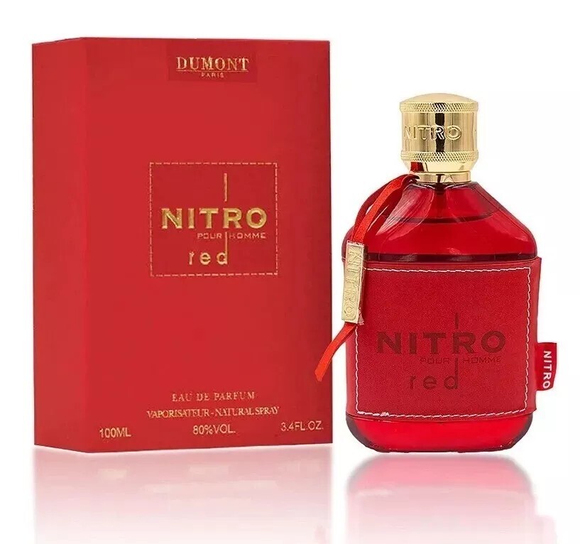 Nitro Red PERFUM Pour Homme Dumont 100 ML 3.4FL.OZ