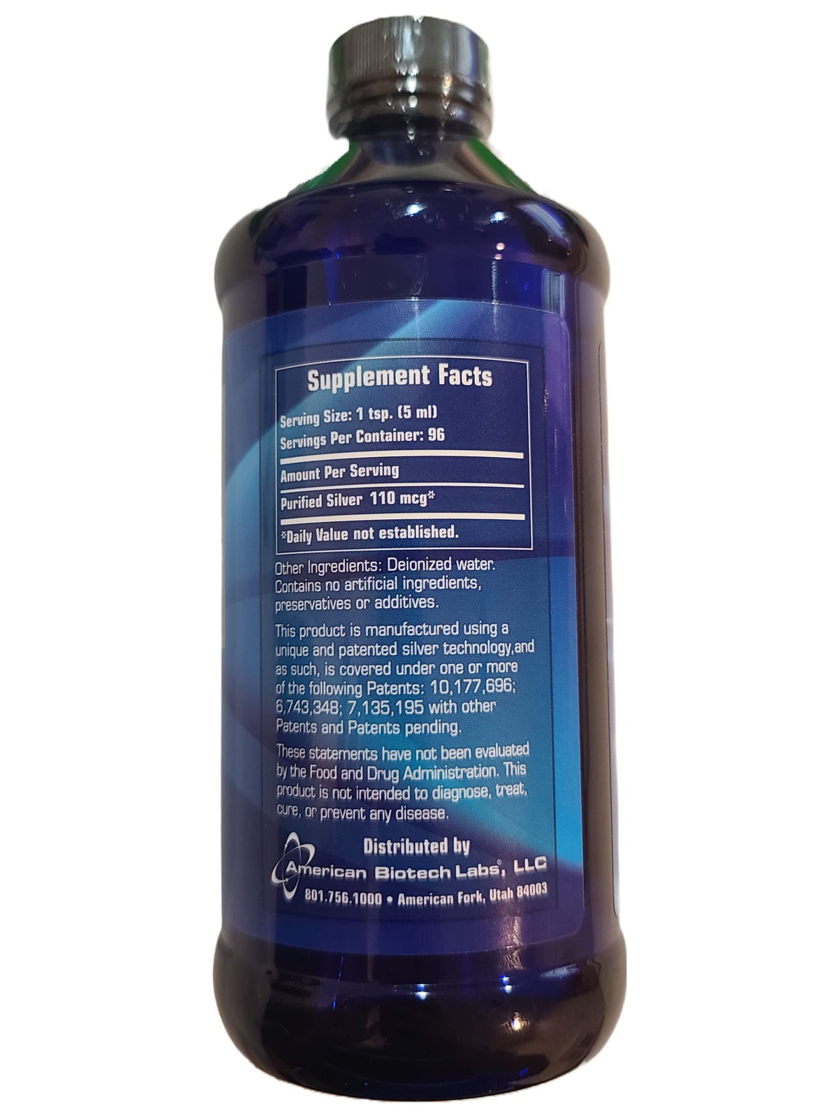 American Biotech Labs ASAP 22 Plus Silver Solution Immune System Support, 2…