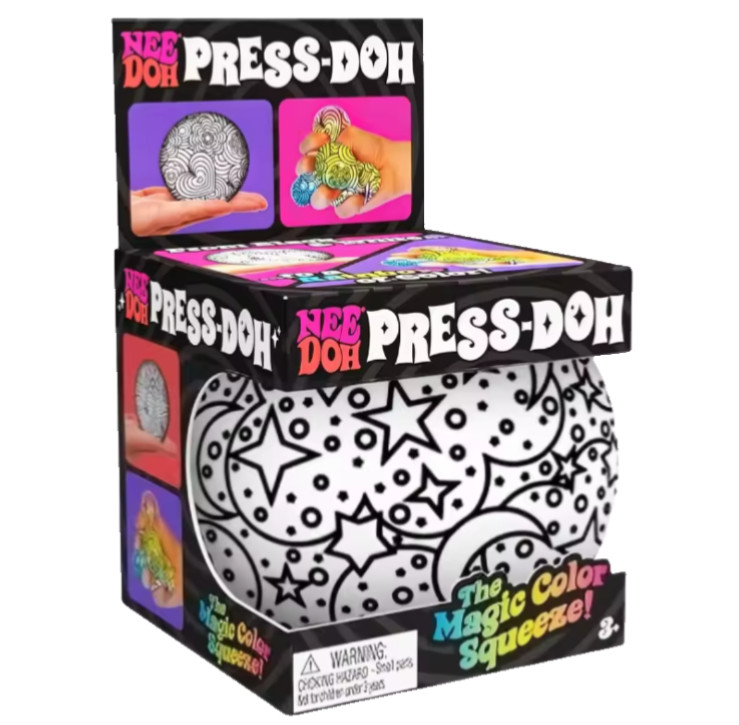 needoh squeeze color changing stress ball