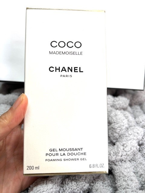 Chanel COCO MADEMOISELLE Foaming Shower Gel 6.8oz NIB Authentic /Macys receipts
