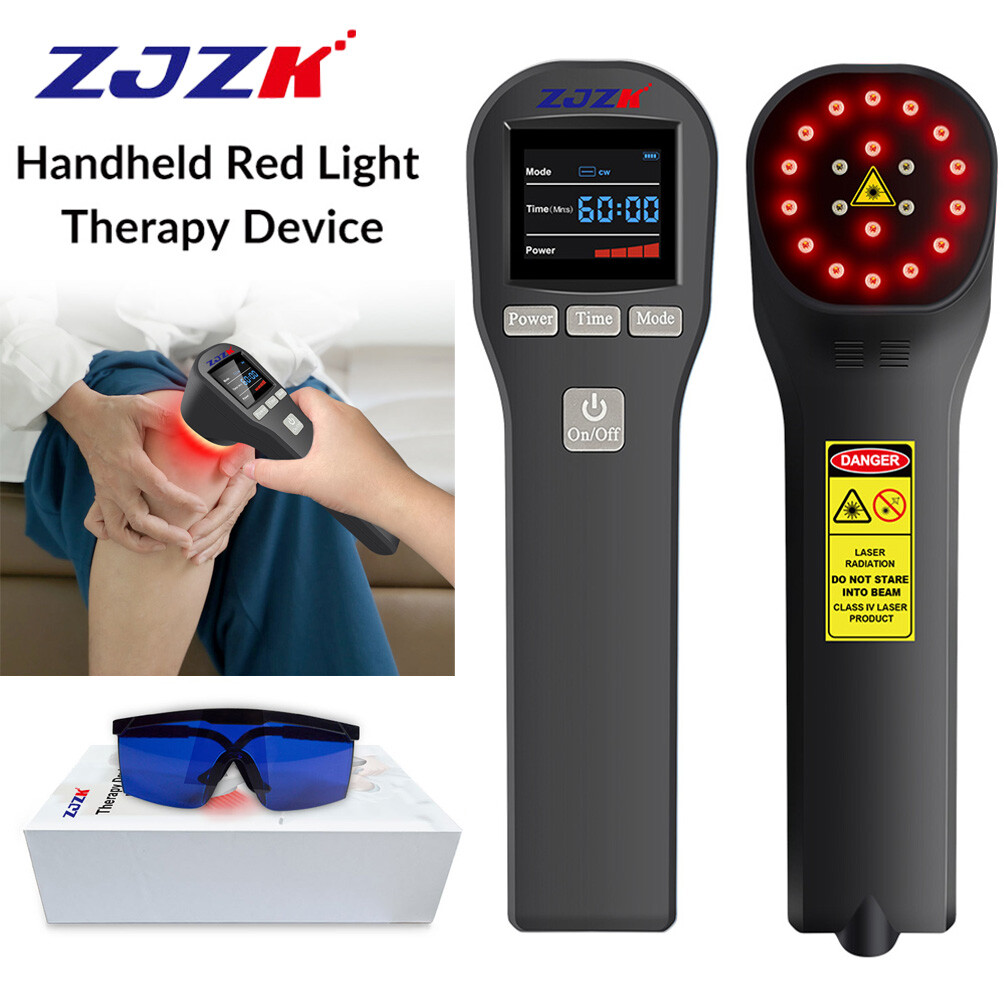 880mW Laser Therapy for Pain and Inflammation 650nm 808nm Red Light LLLT Device