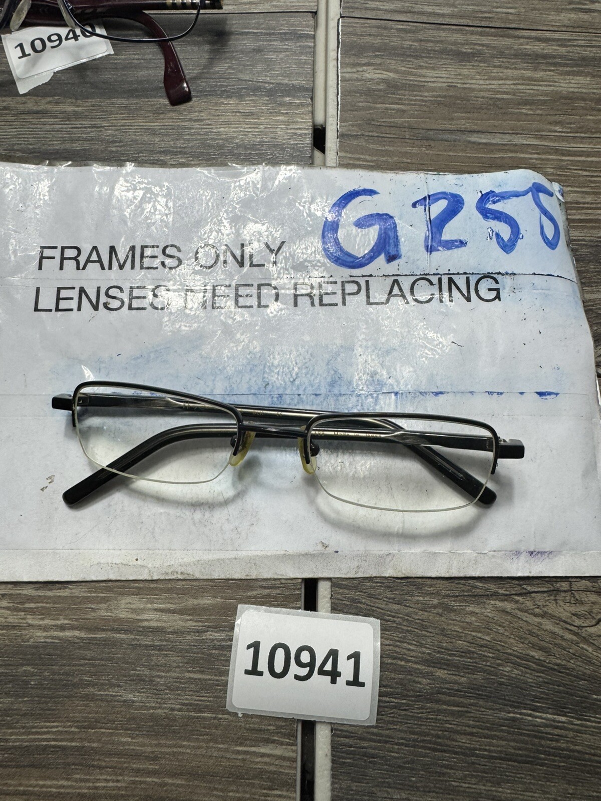 Sama News Black Unisex Designer Eyeglass Frames 51-20 Japan