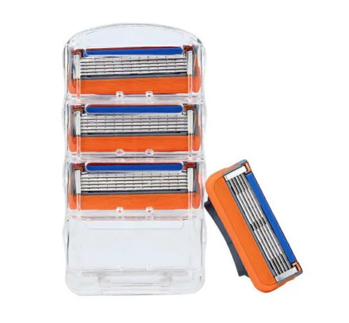 16PCS Shaving Razor Blades Refills Compatible for Fusion 5 Proglide