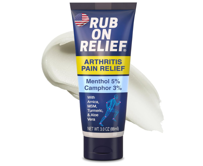 Arthritis Pain Relief Cream 10-in-1 Menthol Camphor Arnica MSM Turmeric 3oz 1