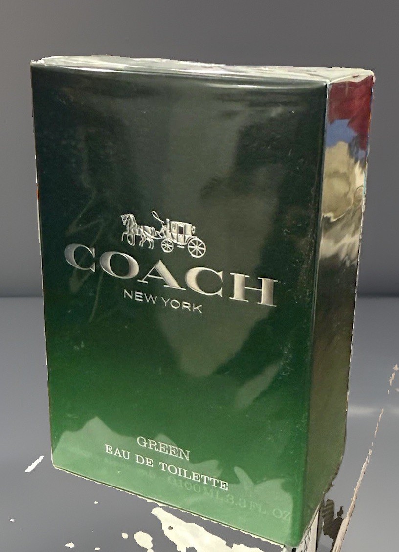 Coach New York Green Eau de Toilette Spray, 3.4 fl oz Regular Size