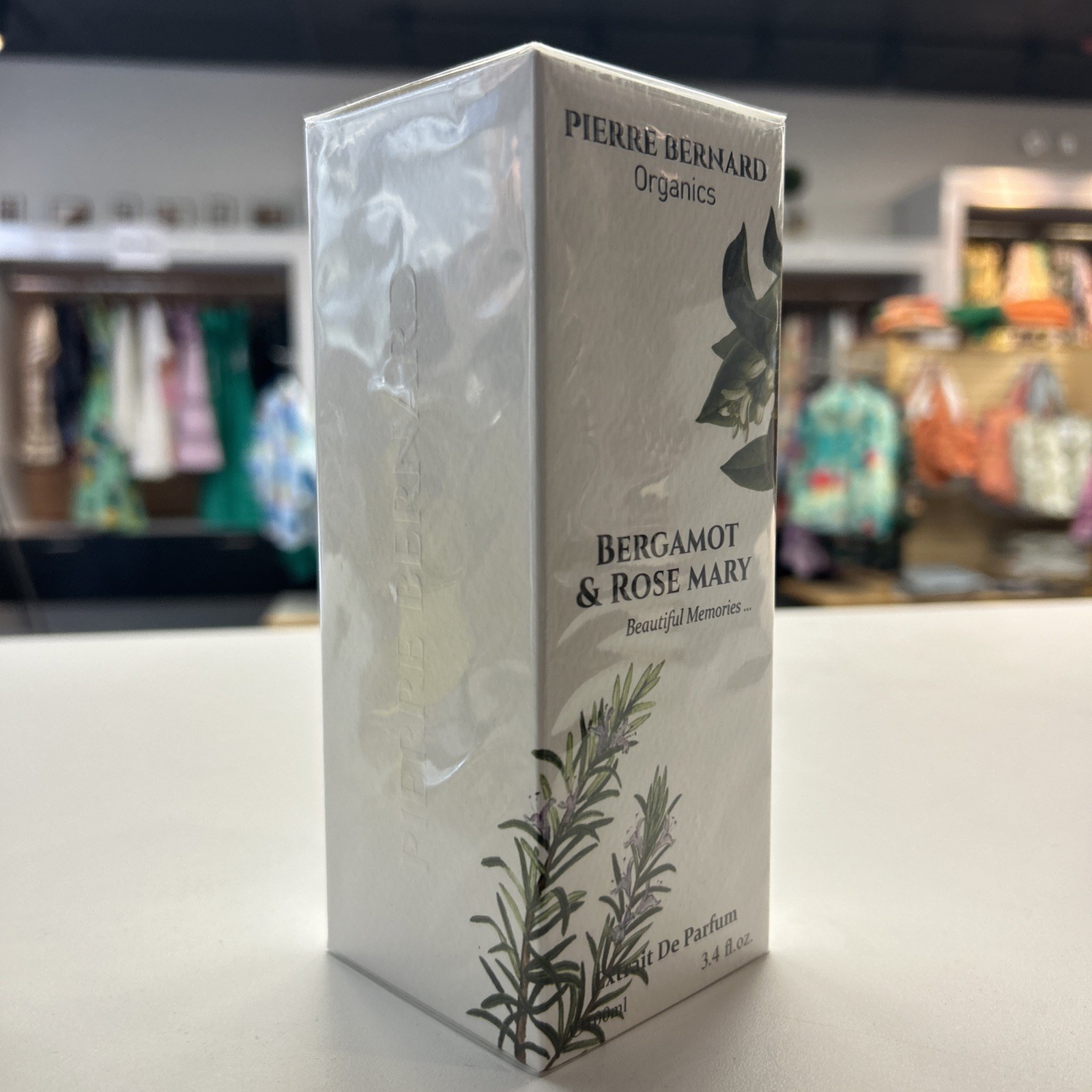 Bergamot & Rose Mary By Pierre Bernard Organics Extract De Perfum 3.4 Fl.oz