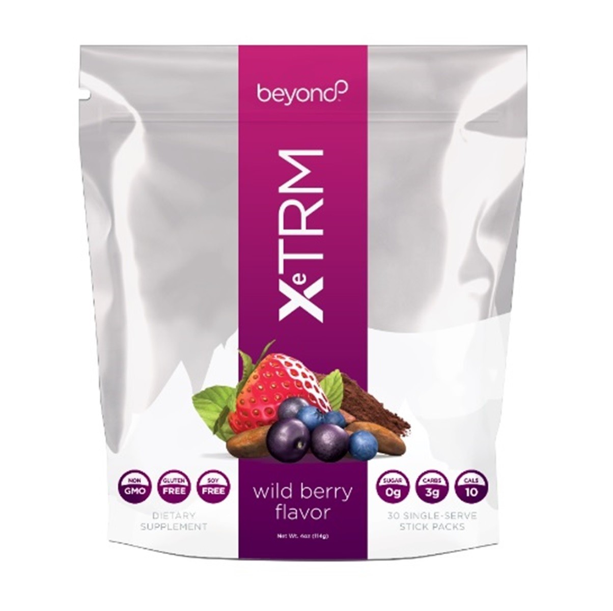XeTRM 2 Bags (60pcs) Energy Drink / Increase Metabolism (Wild Berry)