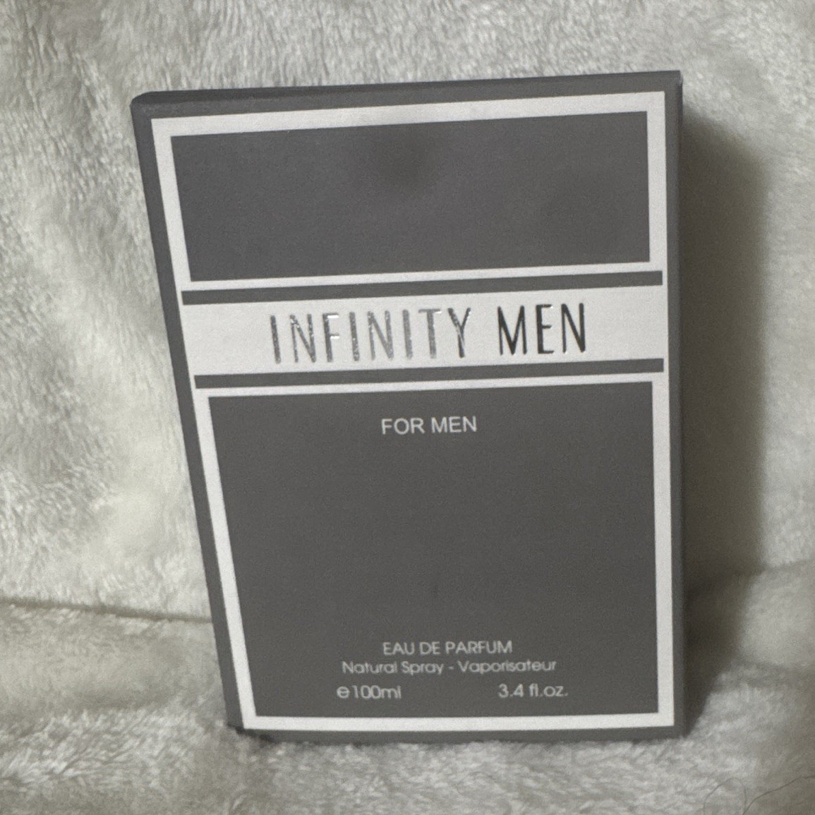 Infinity Men For Men Eau de Parfum Spray Natural Spray, Regular Size 3.4 fl oz