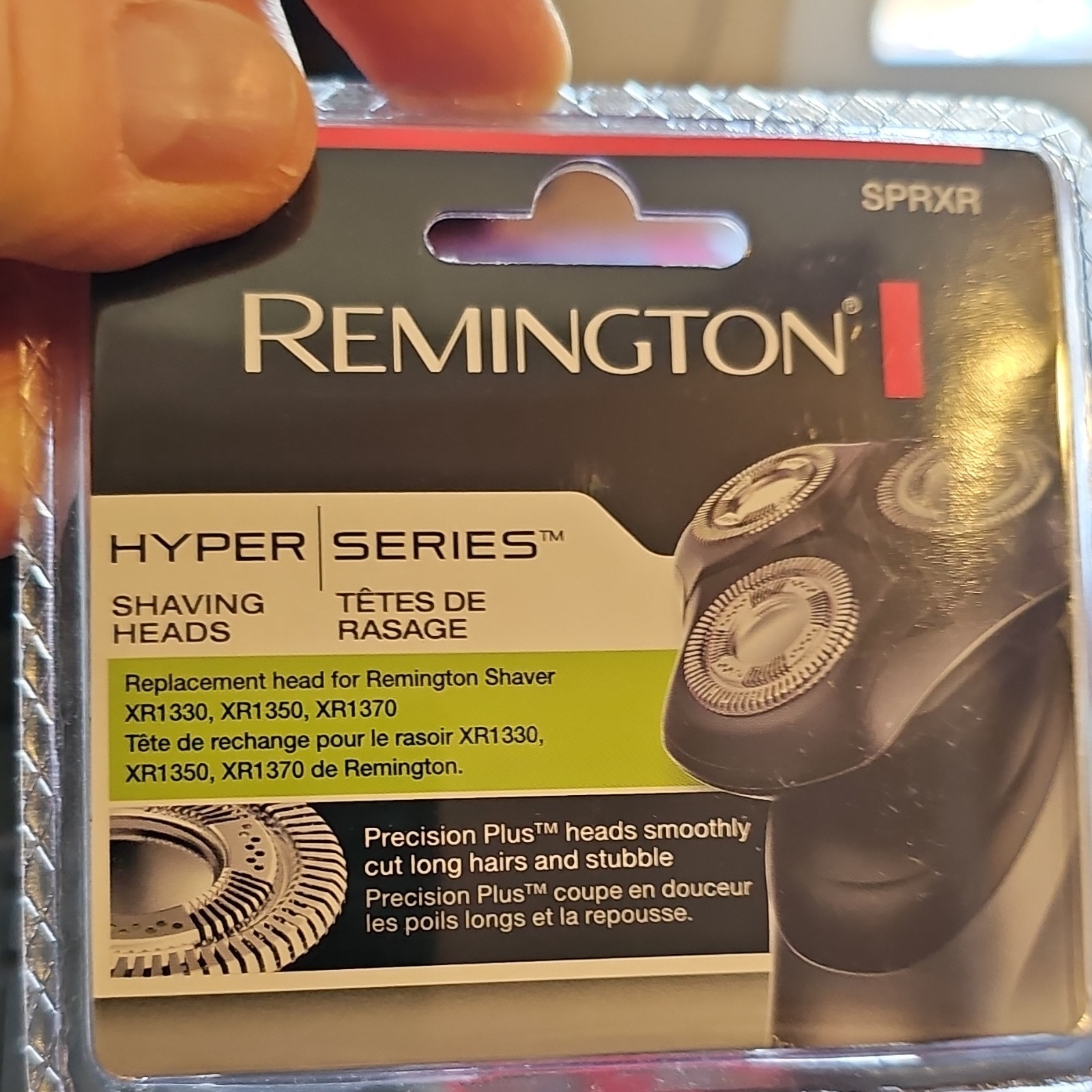 Remington Hyper Series SPRXR Replacement Shaver Heads 3-Head XR1330 XR1350