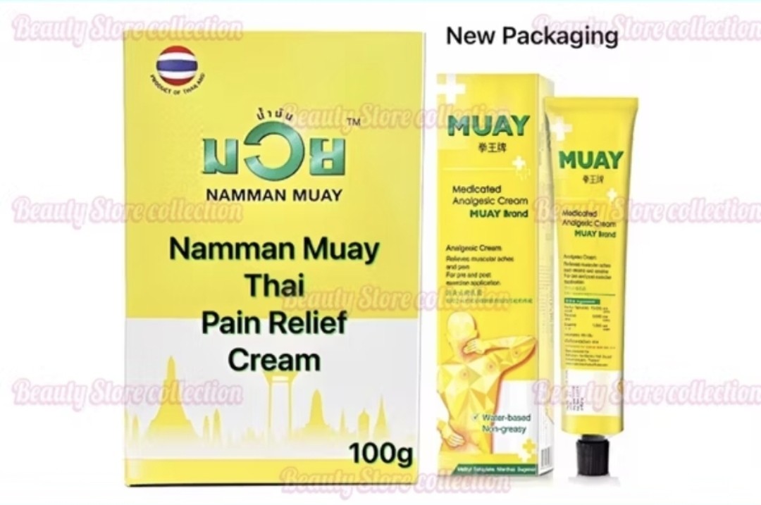 1x Namman Muay Thai Boxing Cream 100g Liniment Warm Massage Oitment Original