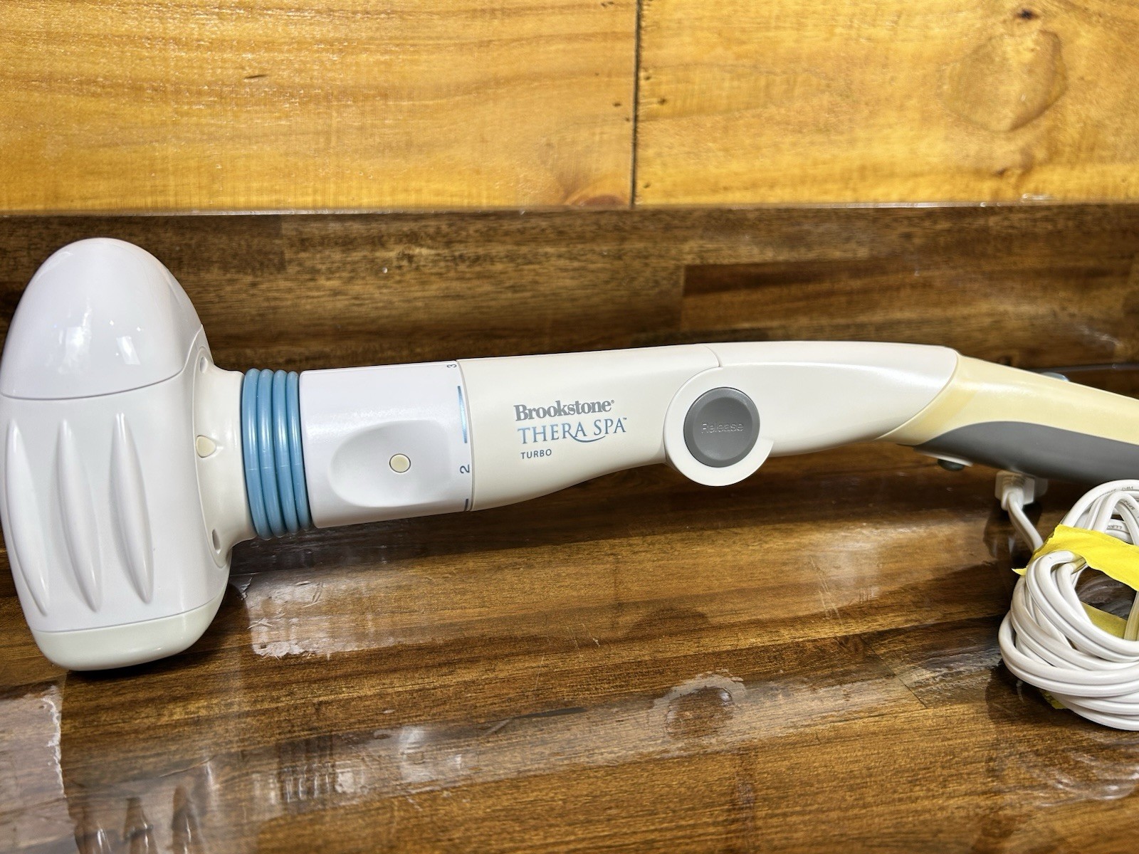 Brookstone Thera Spa Massager Turbo Angles 2 Speed Full Body BAM2000 Tested