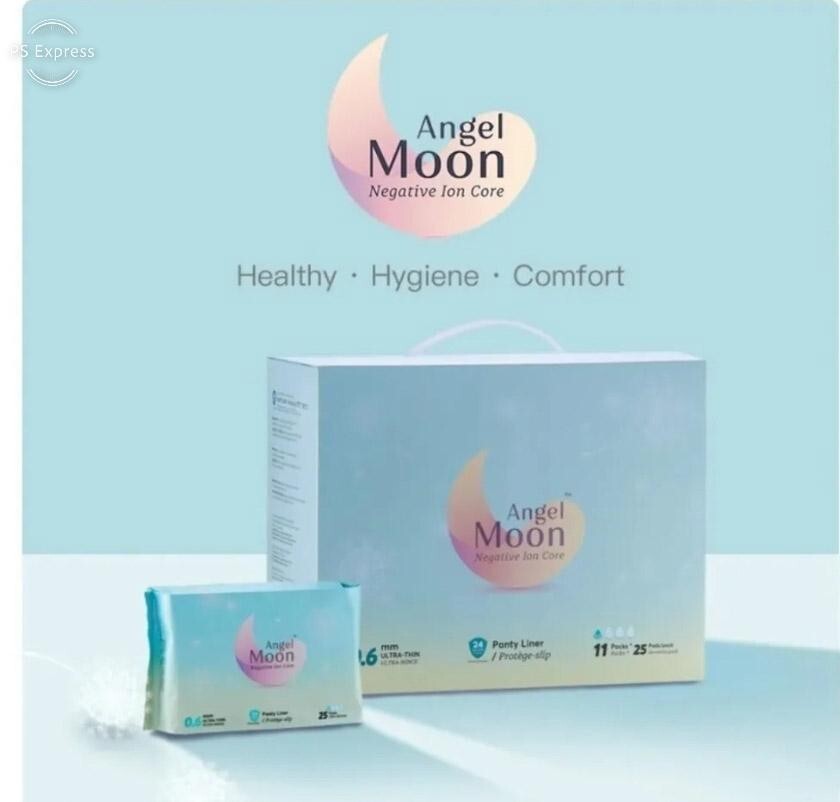 Angel Moon Panty Liner. Angel Moon Secret SET OF 11 PACKS