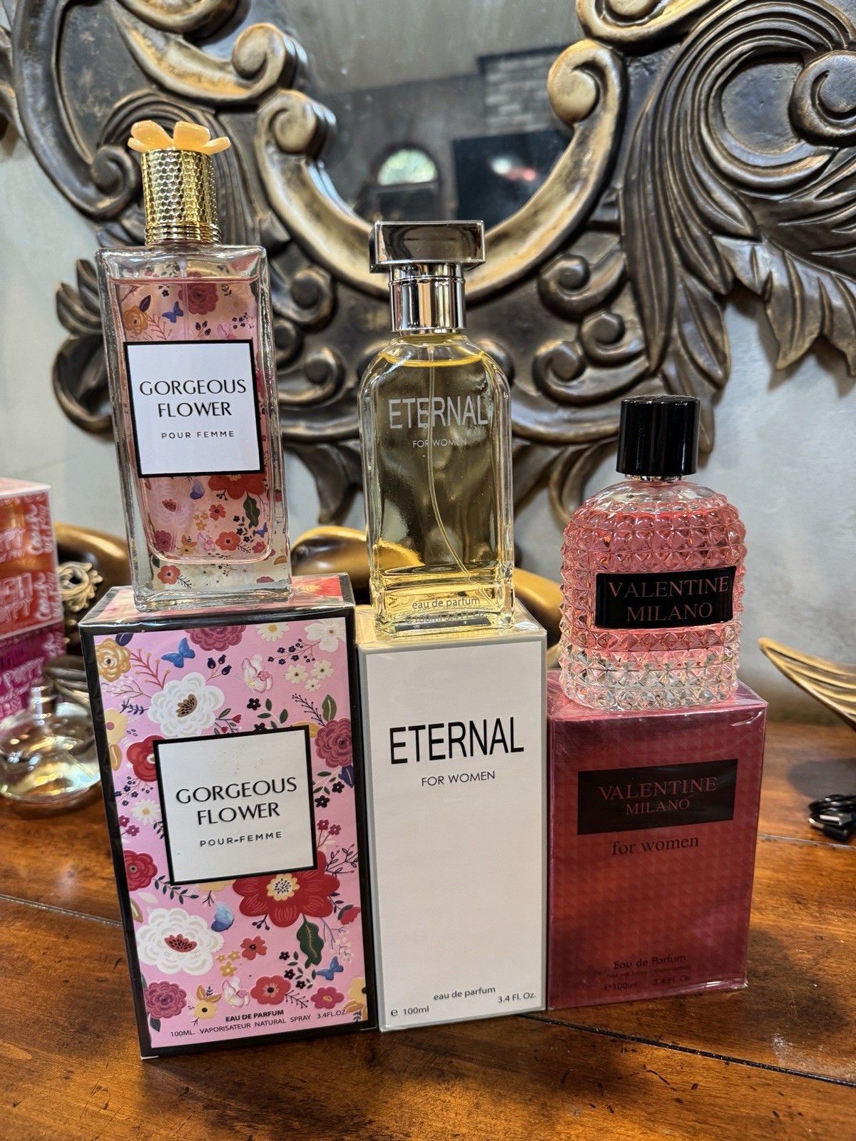 Gorgeous Flower Eternal Valentine Milano Eau de Parfum 100ml 3.4 fl oz