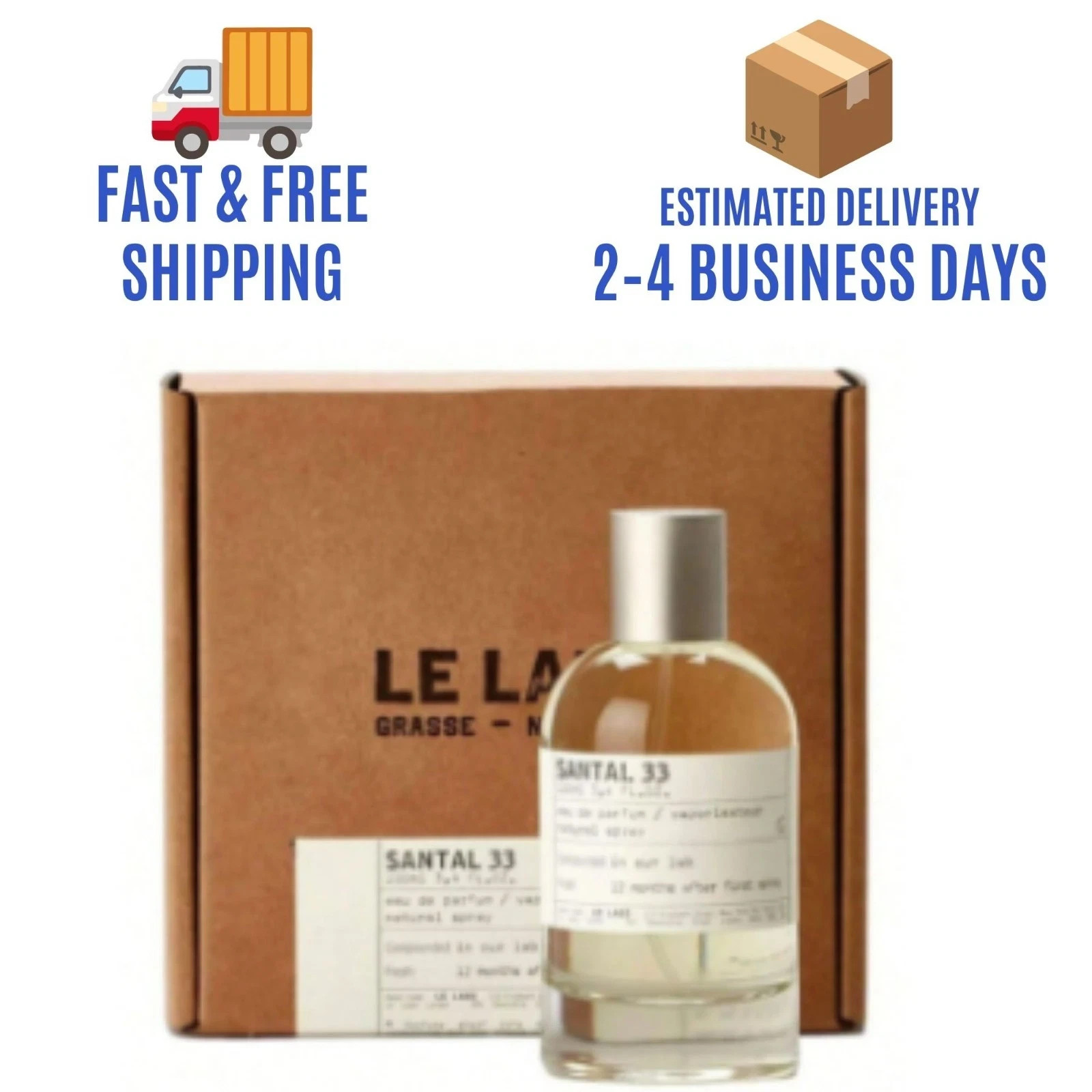 Le Labo Santal 33 Eau de Parfum 3.4 oz 100ml Unisex Spray New In Box
