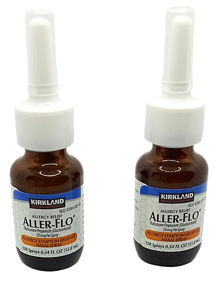 ✳️🔥Kirkland Aller-Flo Nasal Spray Fluticasone Flonase Allergy Relief 15.8mL✳️🔥