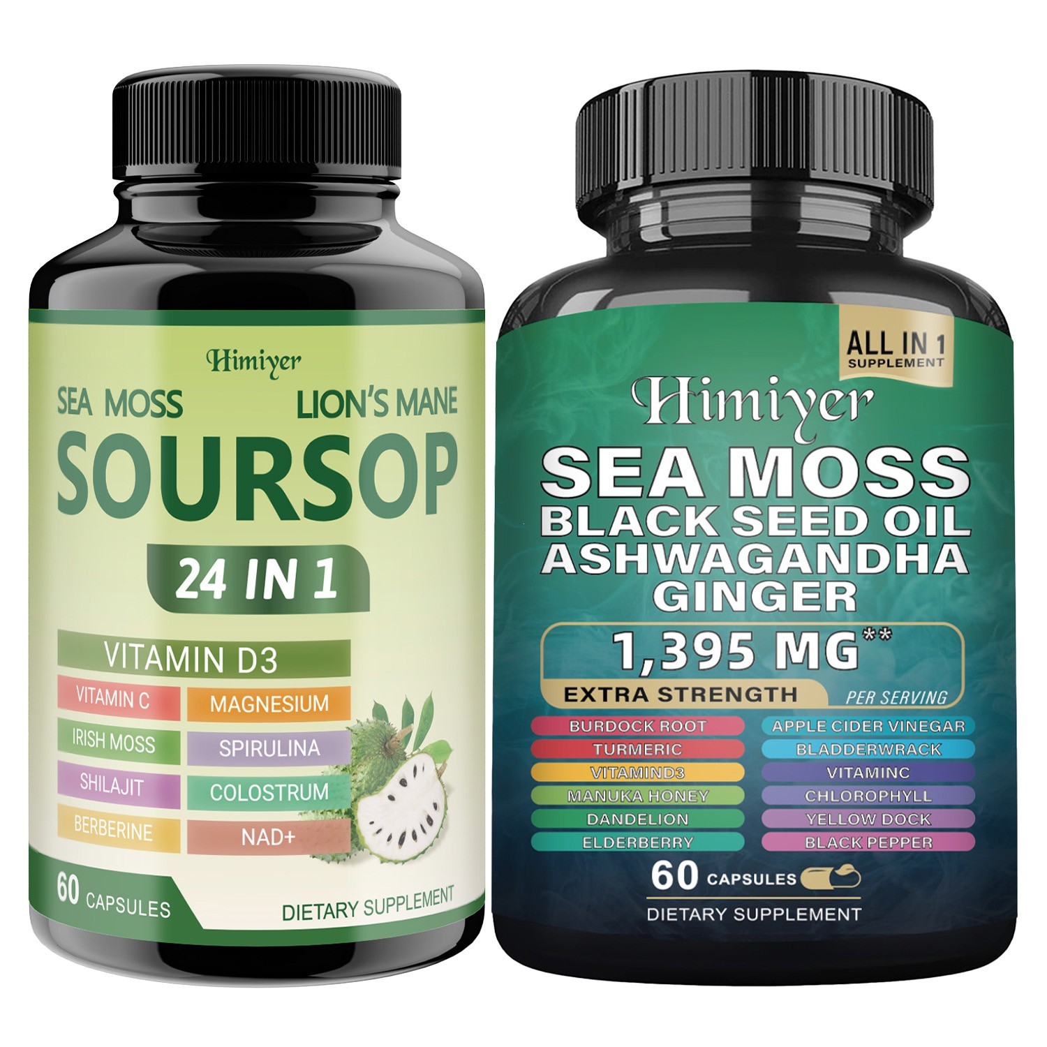 Soursop&Sea Moss Bundle – immune health, digestion, metabolic support