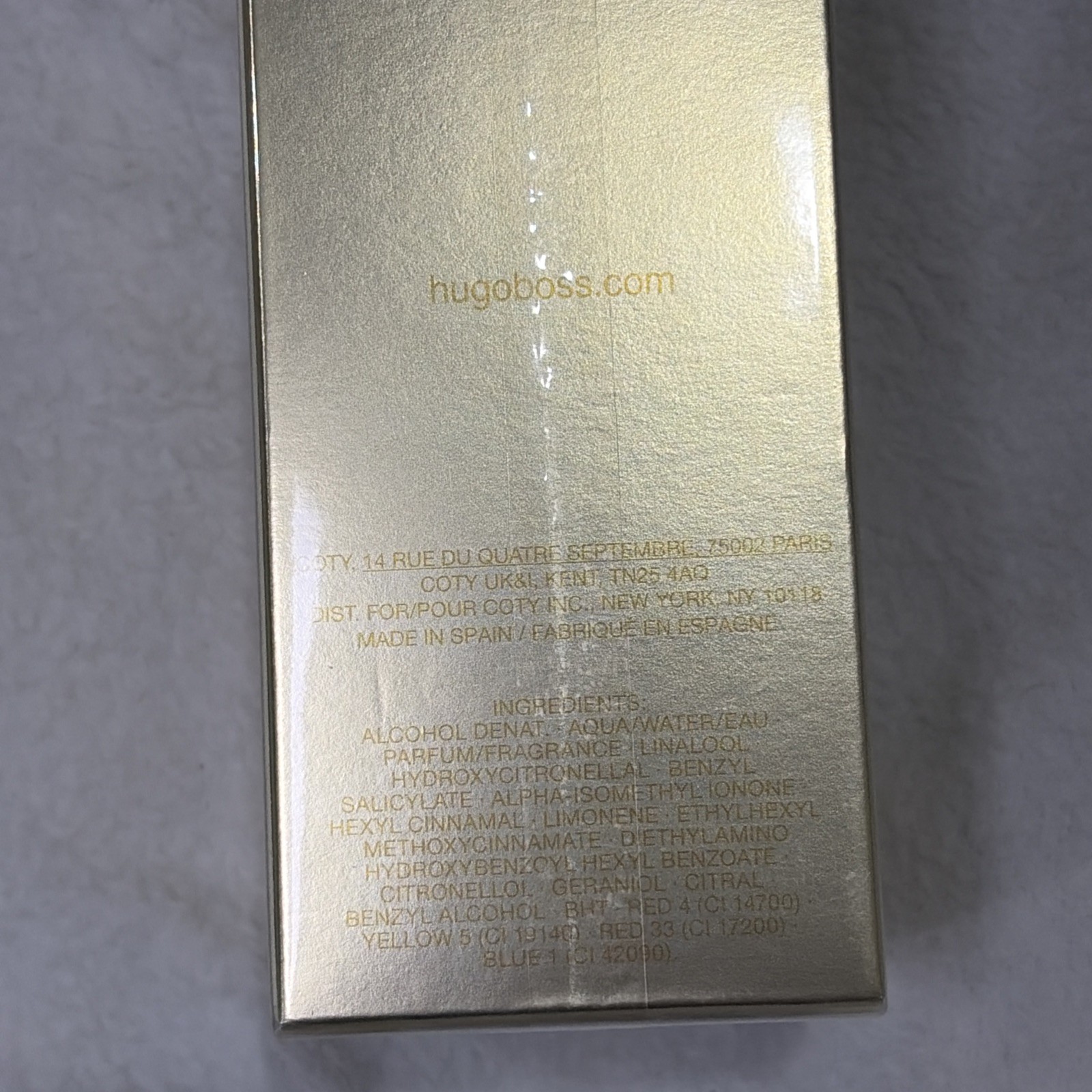 Wedding Anniversary Birthday Gift Set Hugo Boss Man And Woman EDT 100ml/ 3.3 oz.