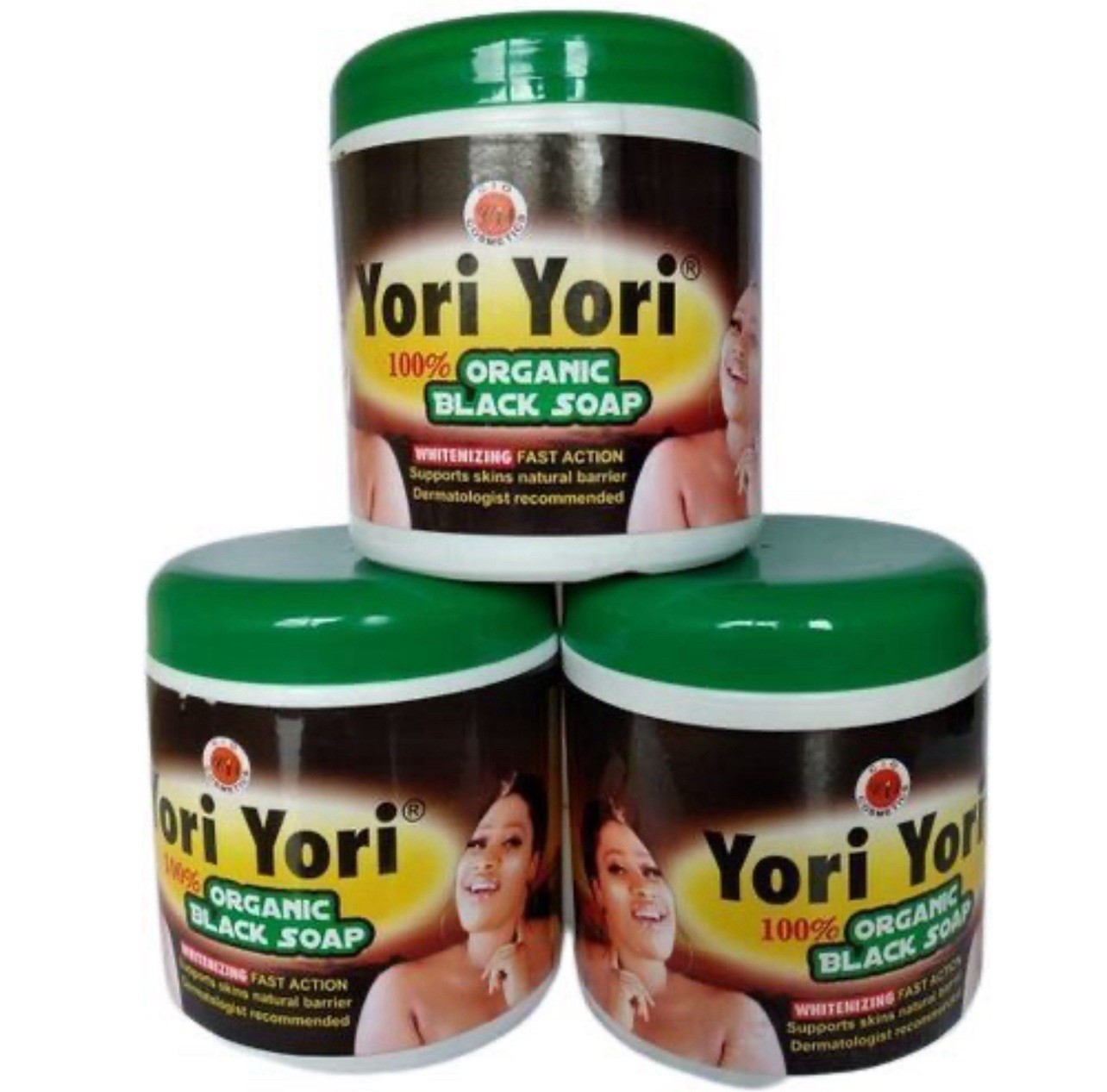 Yori Yori Ghana Black Organic Whitening Soap