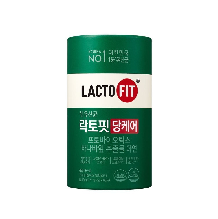 Lactofit Blood Sugar Care Probiotics Sugar Free Gut Health Korea