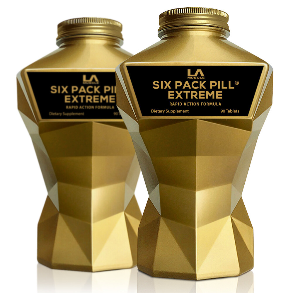 LA MUSCLE Six Pack Pill® Extreme – Fast Acting Fat Burner Targeting Abs