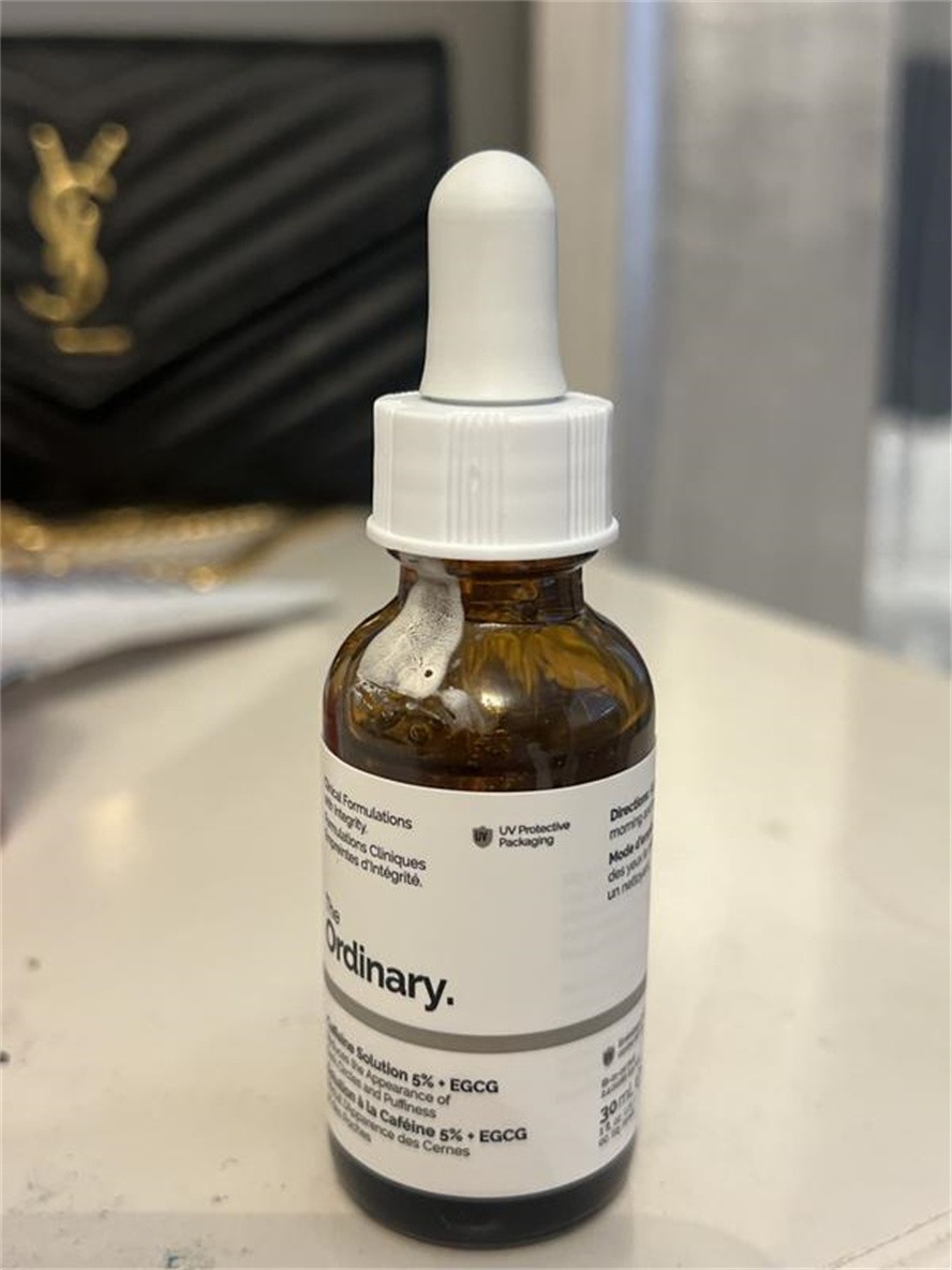 The Ordinary Caffeine Solution 5% + EGCG Depuffing Eye Serum for Dark Circles
