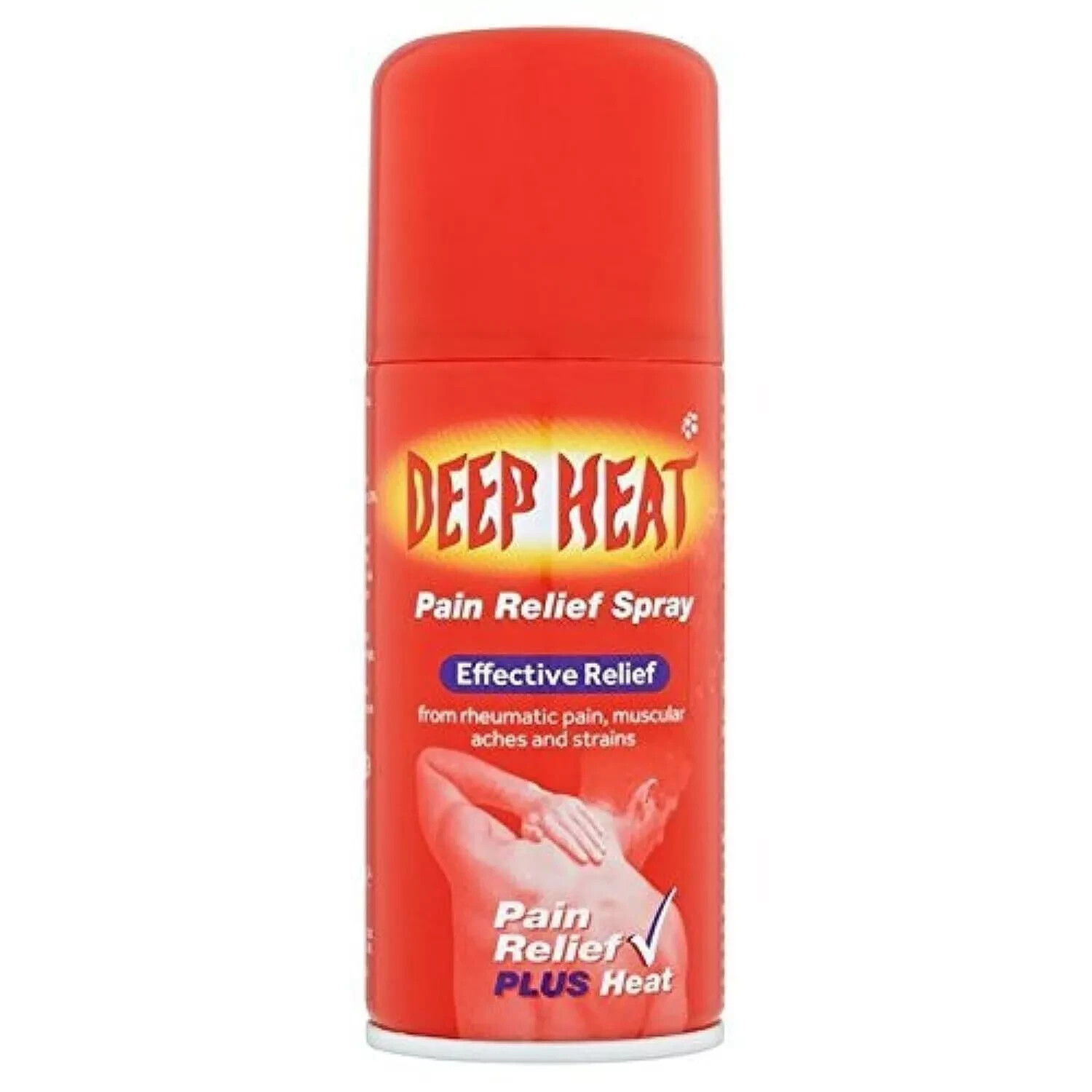 Deep Heat Fast Pain Relief Spray 150ml Rhuematic Pain Muscular Aches & Strains