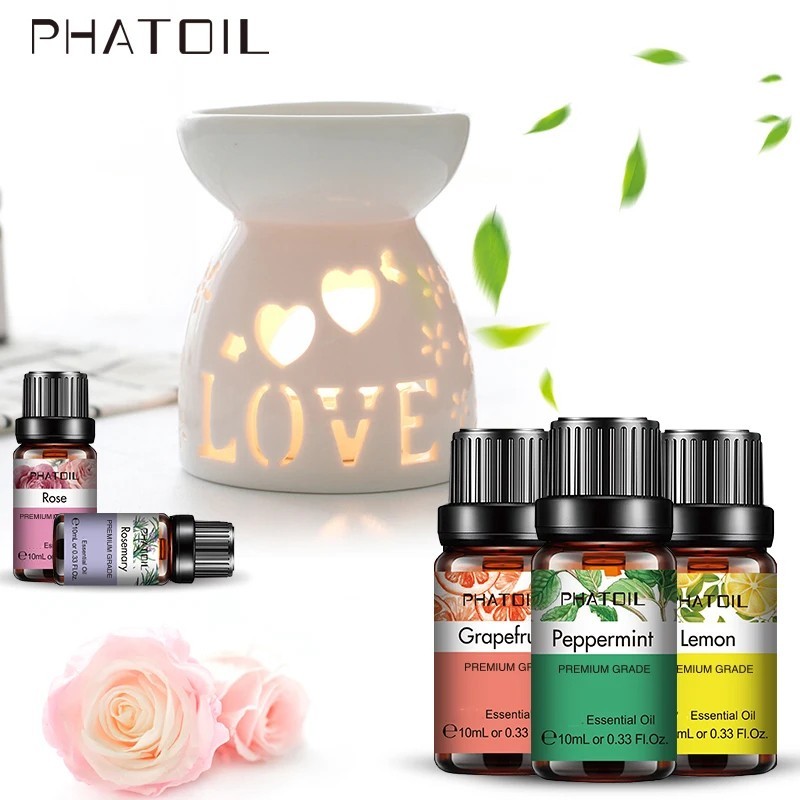 10ml Pure Essential Oils Natural Aromatherapy Diffuser Oil Multiple Scents